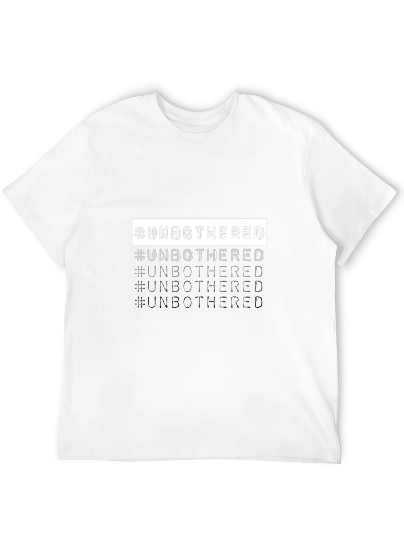 Unbothered Graphic Tee - Trendy Statement Shirt