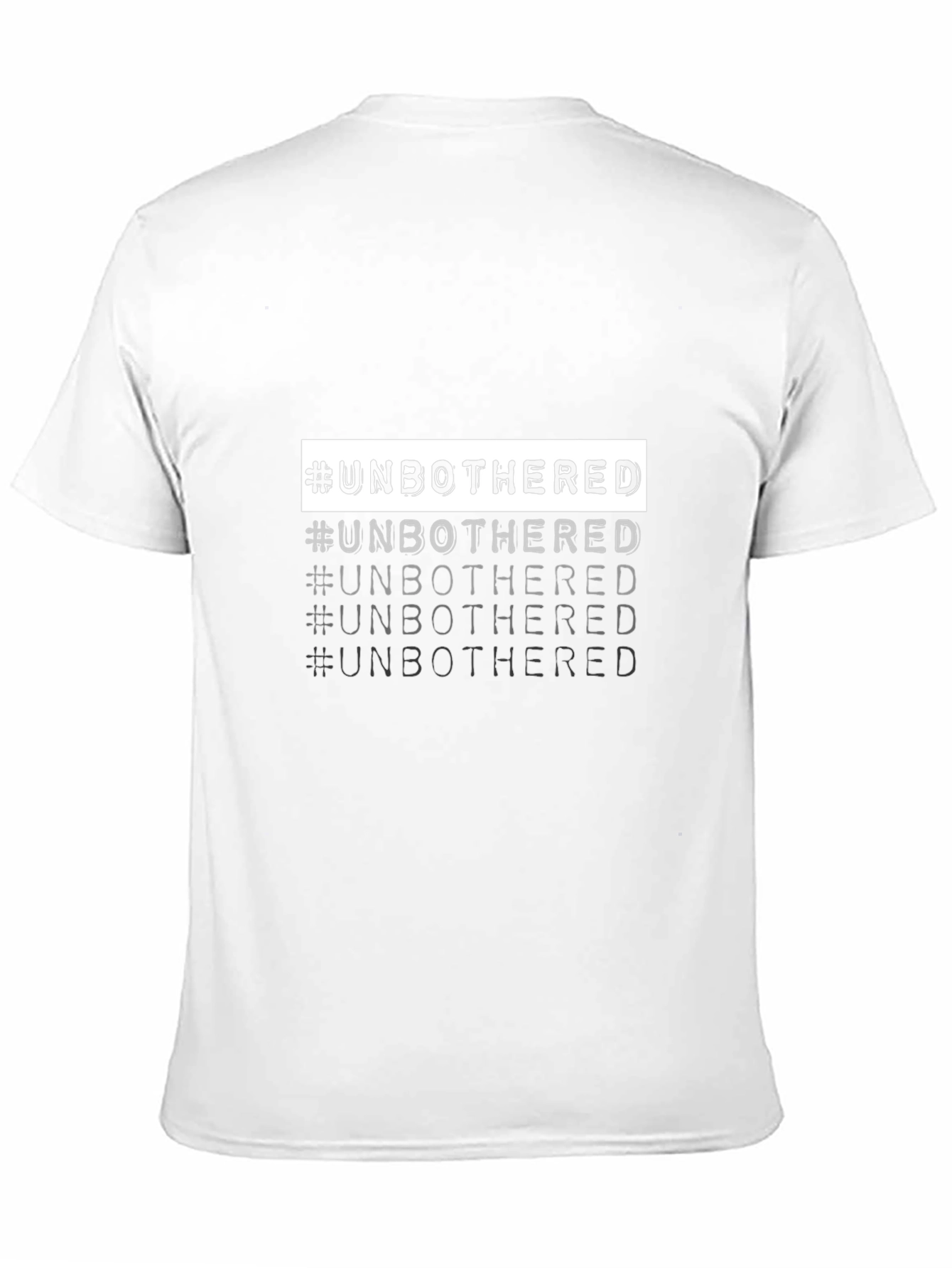 Unbothered Graphic Tee - Trendy Statement Shirt