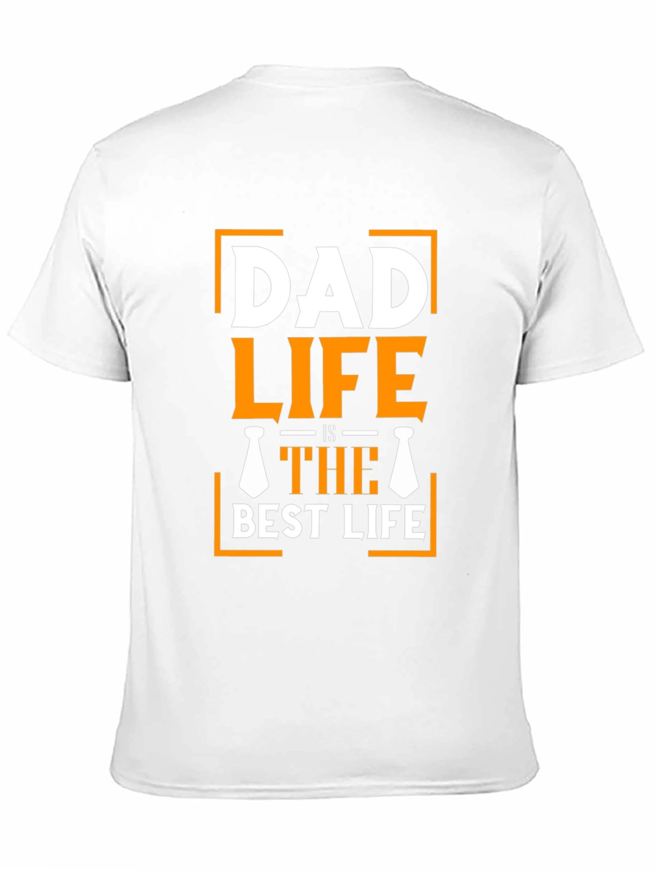 Dad Life Is The Best Life Black T-Shirt
