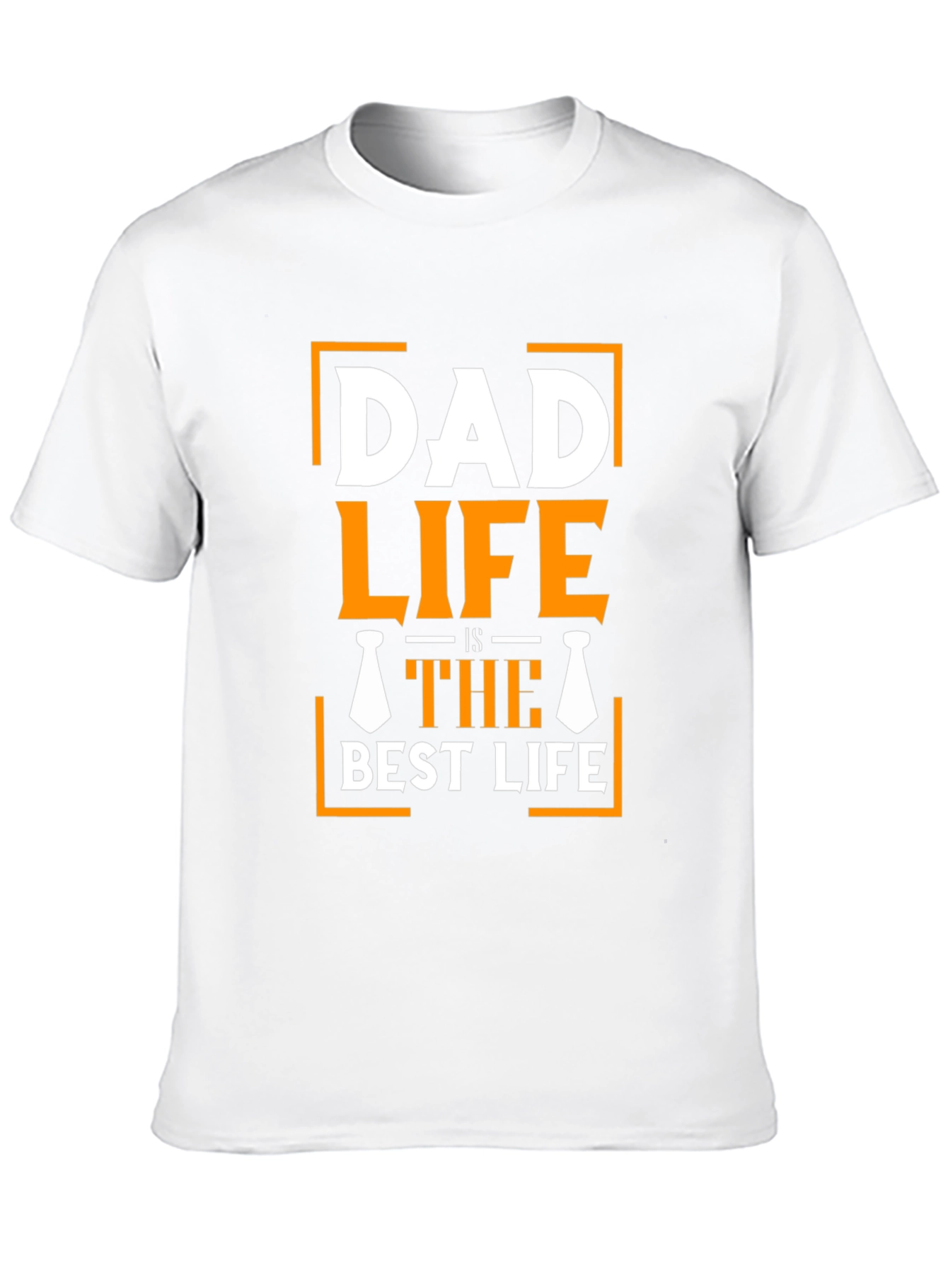 Dad Life Is The Best Life Black T-Shirt