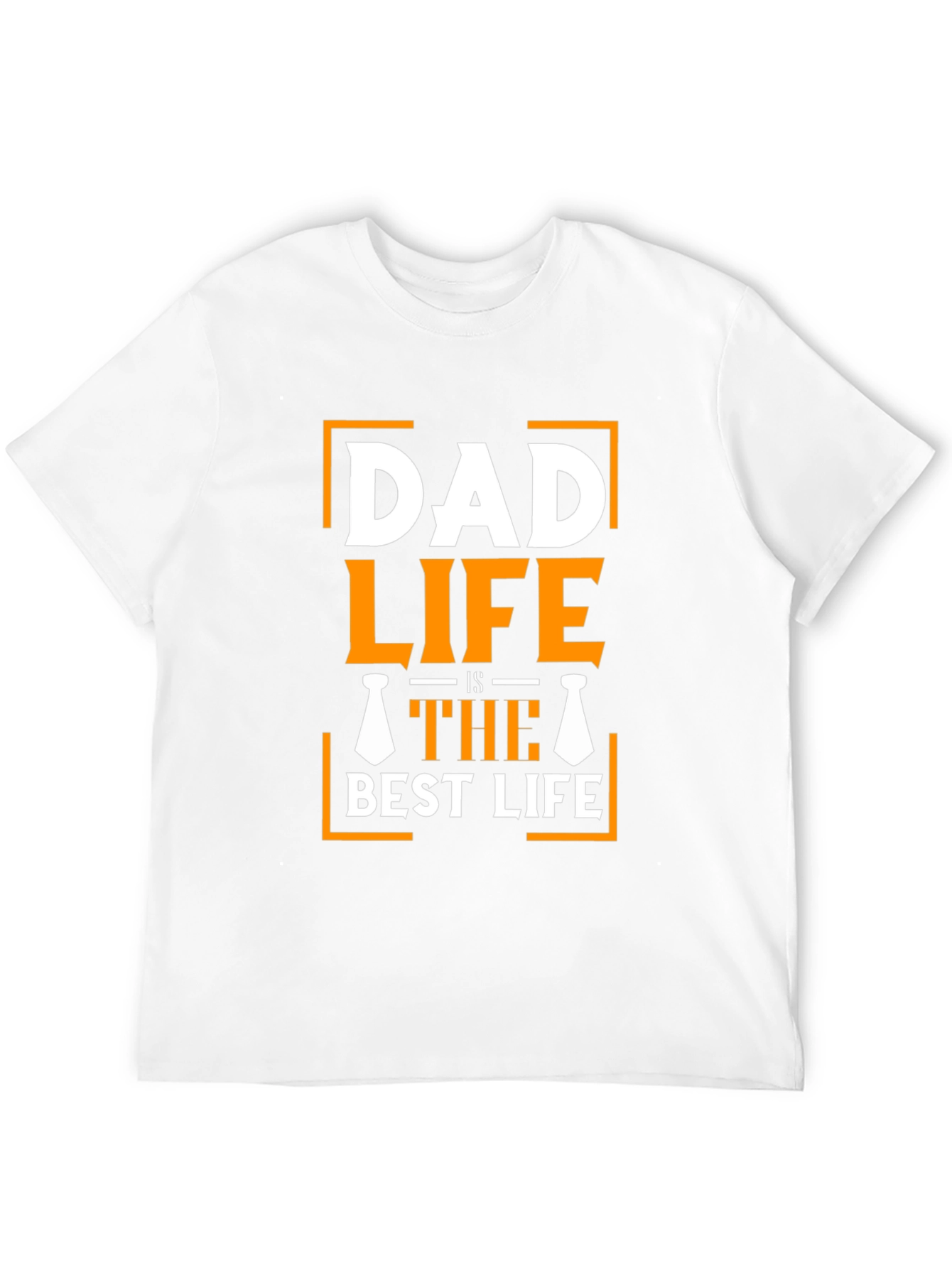 Dad Life Is The Best Life Black T-Shirt