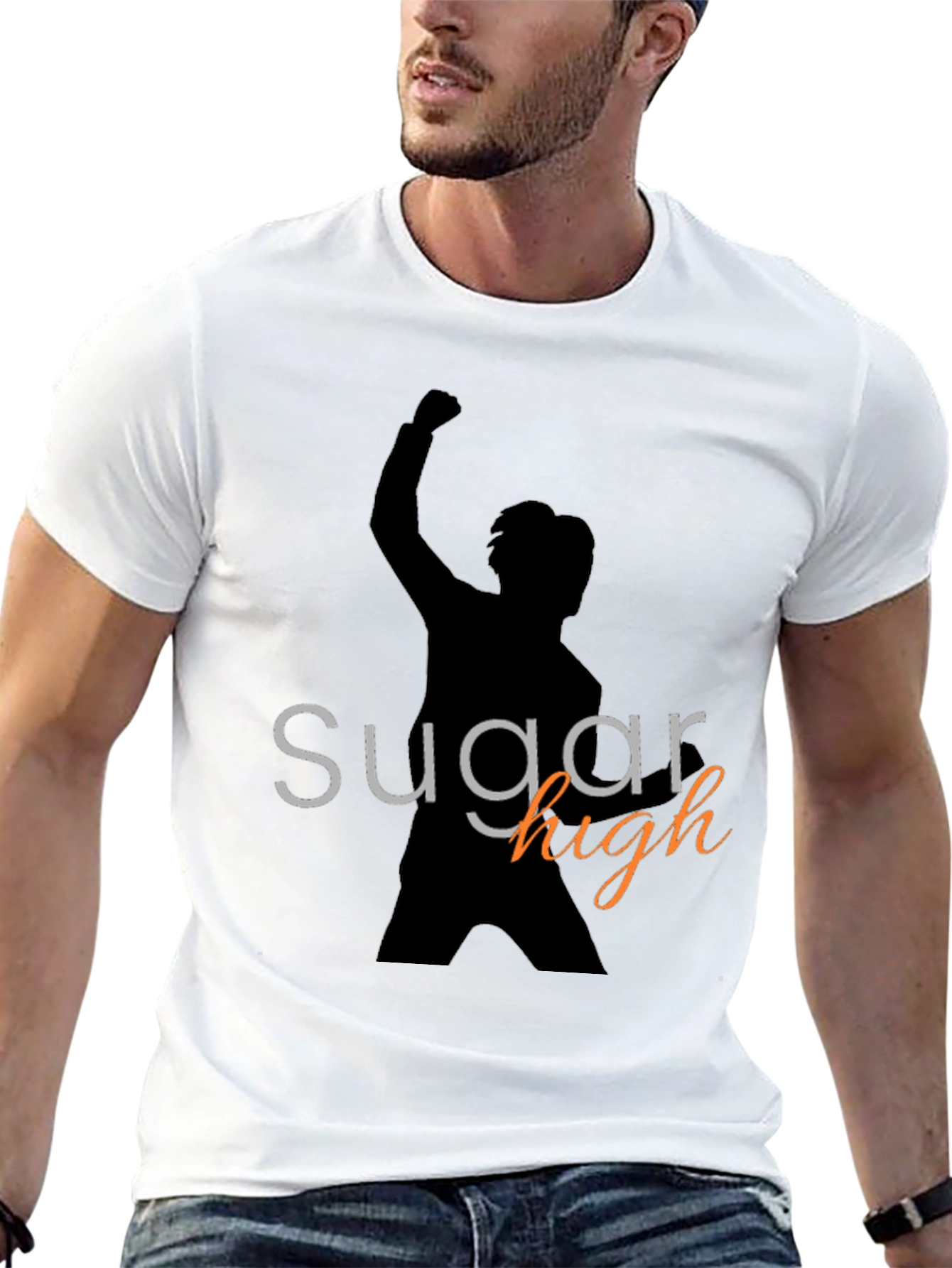 Sugar High Graphic Tee - Black
