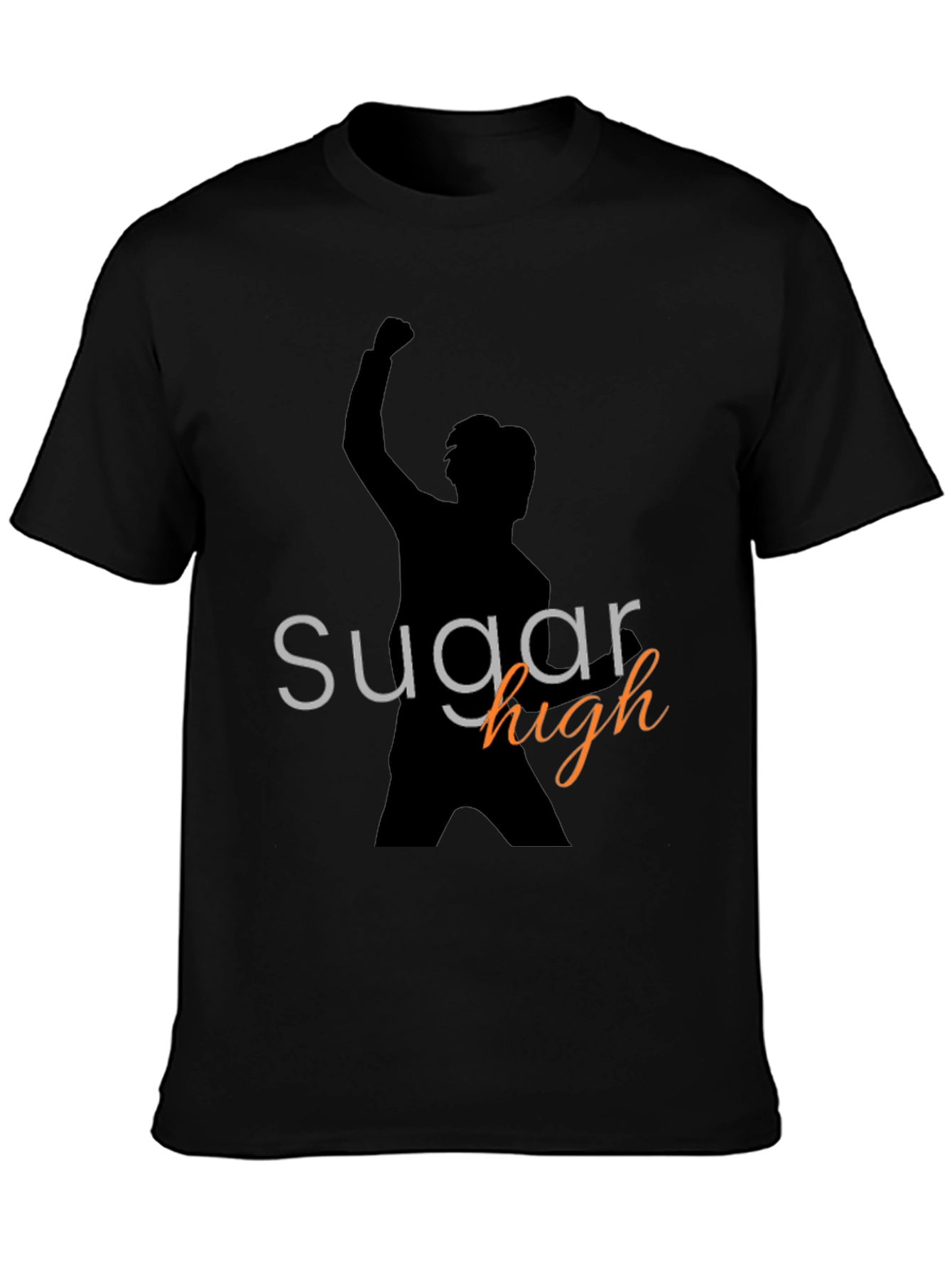 Sugar High Graphic Tee - Black