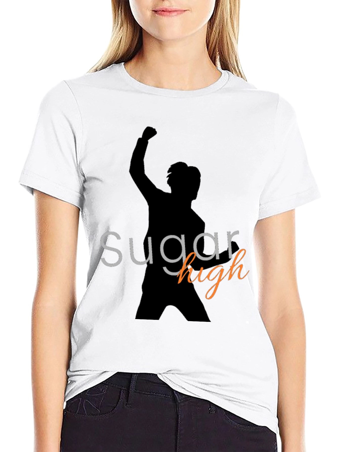 Sugar High Graphic Tee - Black
