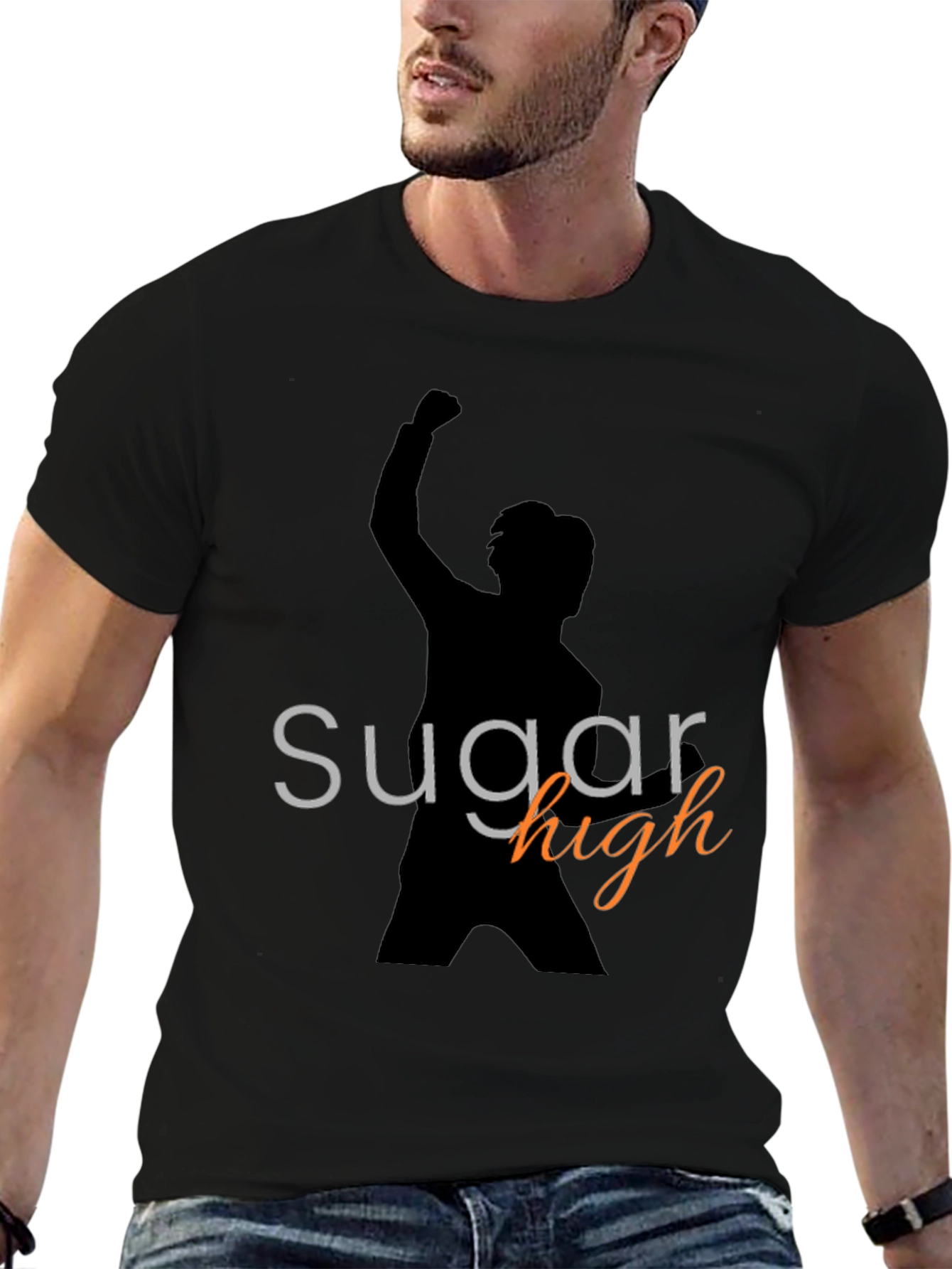 Sugar High Graphic Tee - Black