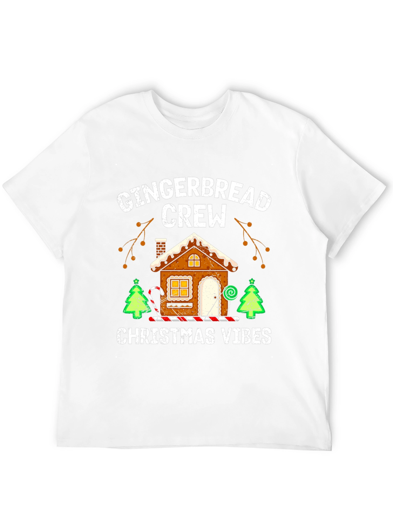 Gingerbread Crew Christmas Vibes T-Shirt