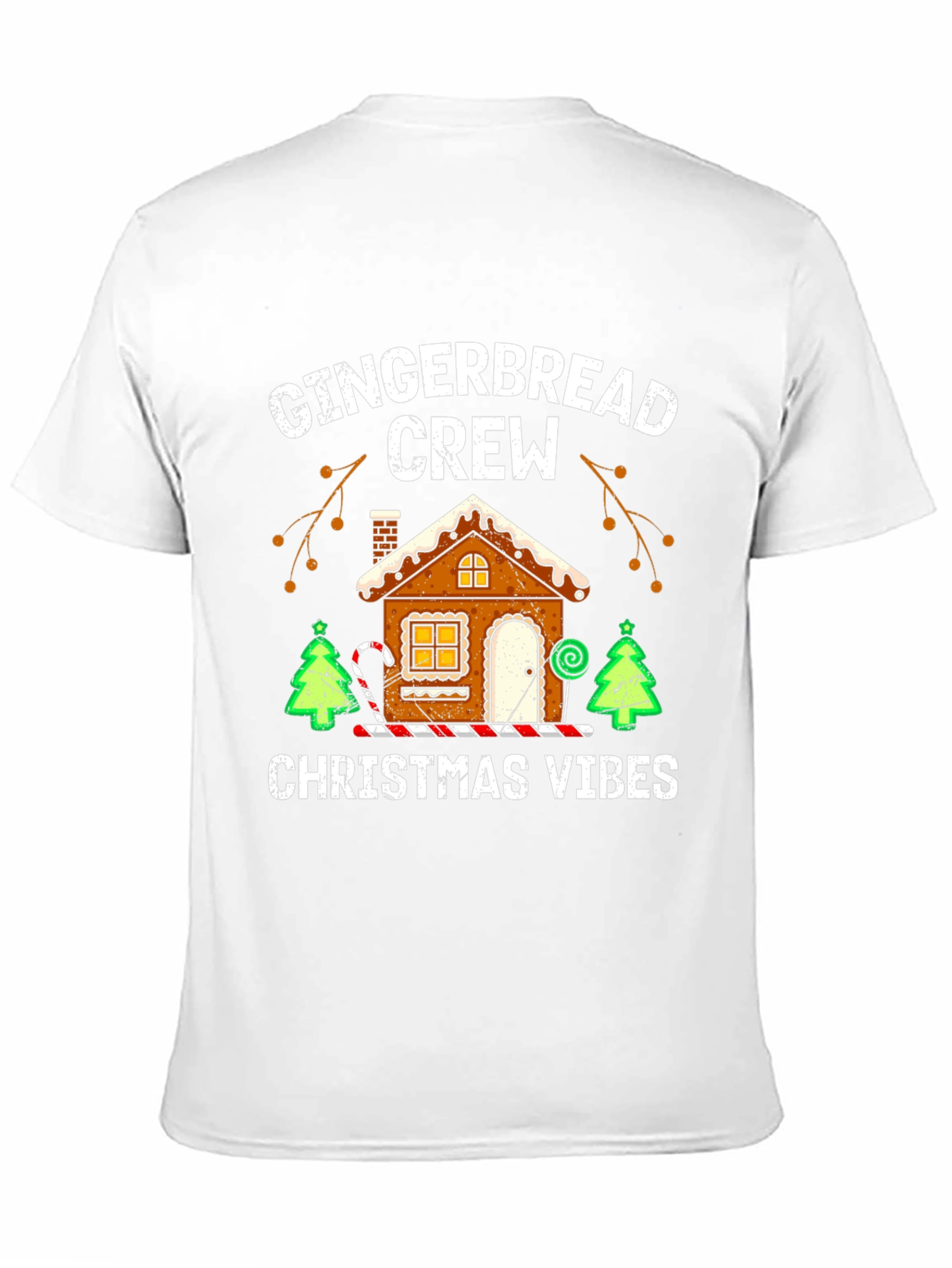Gingerbread Crew Christmas Vibes T-Shirt