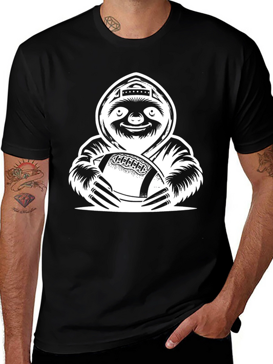 Sloth Football Graphic Tee