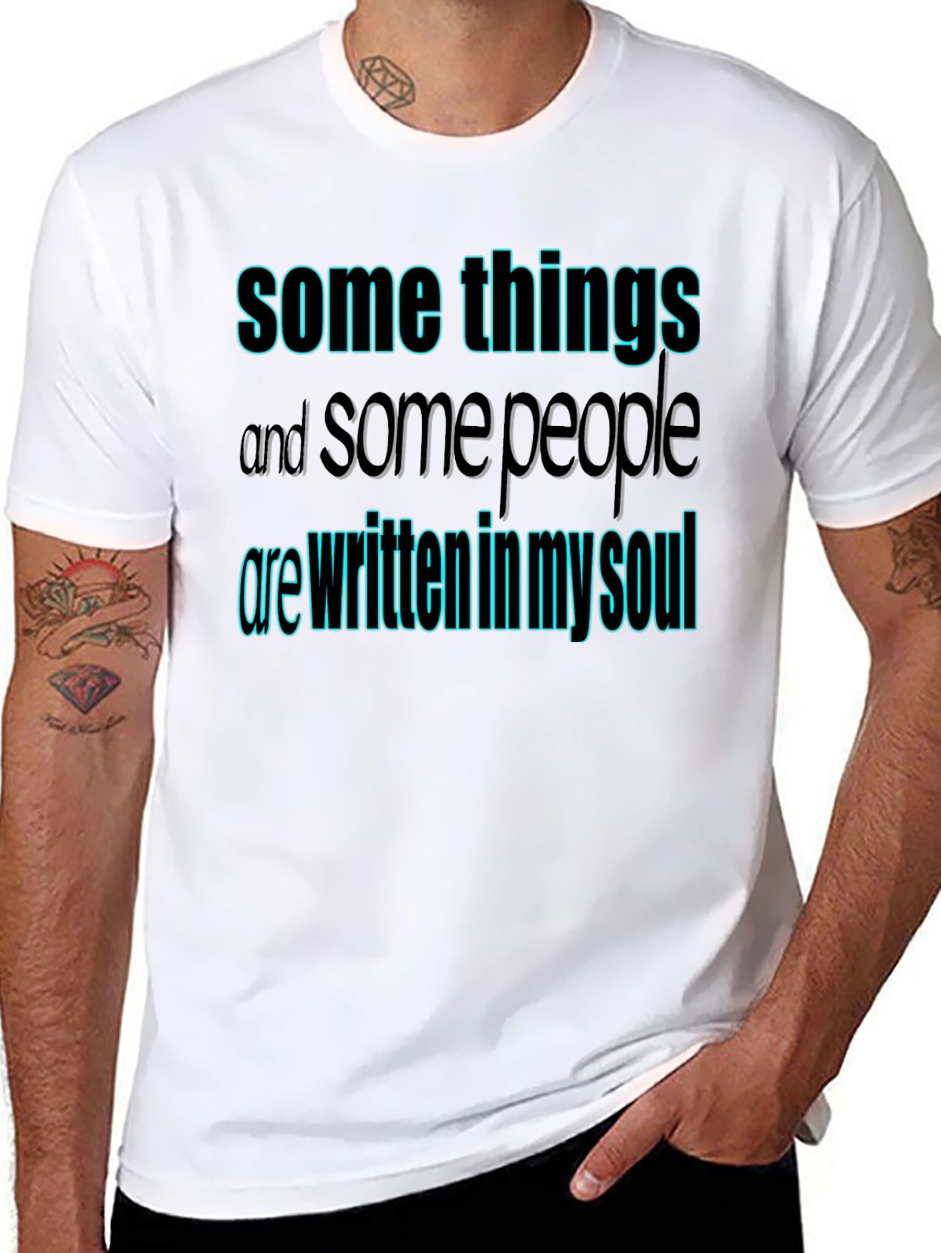 Soulful Statement Tee: Some Things T-Shirt