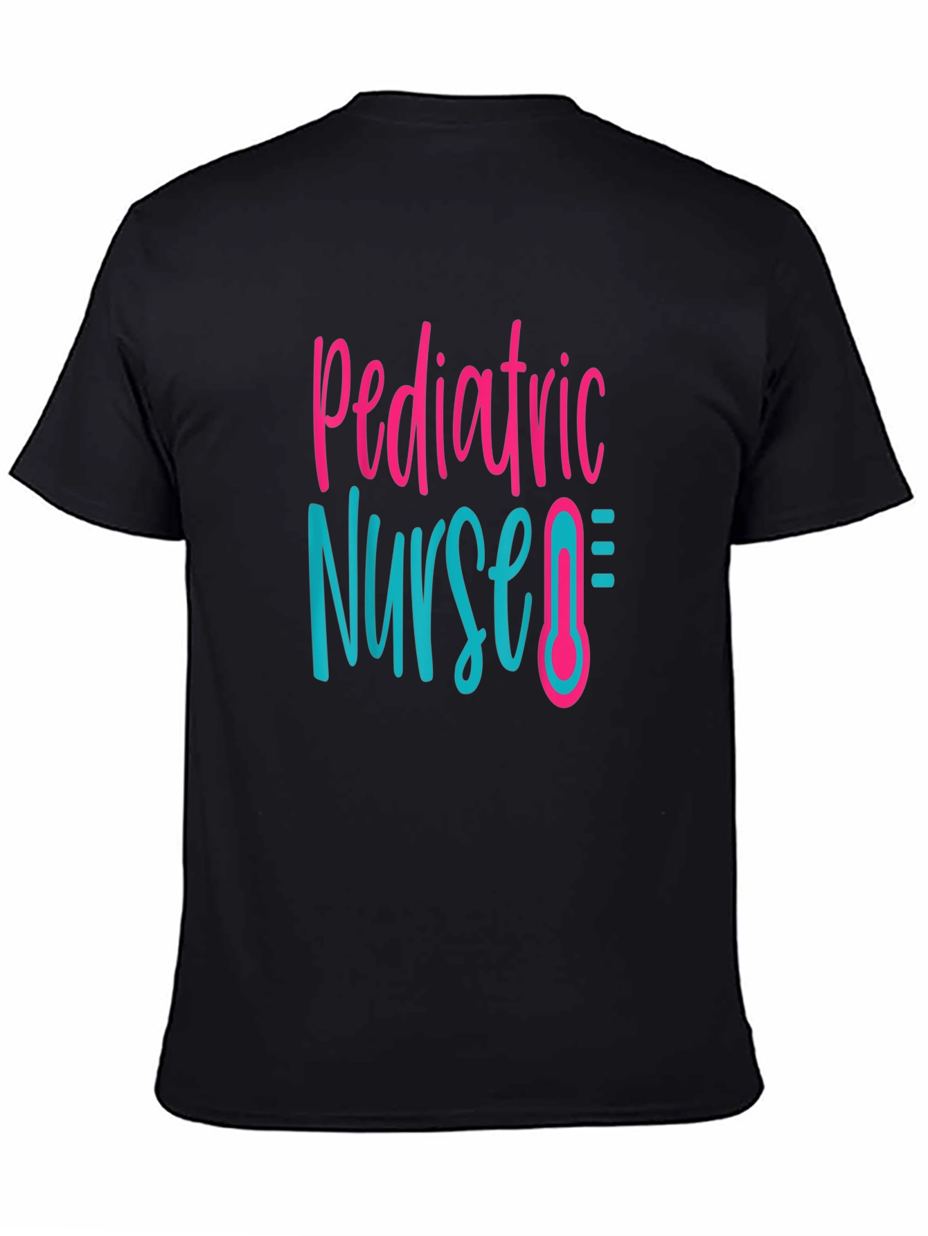 Pediatric Nurse Black T-Shirt