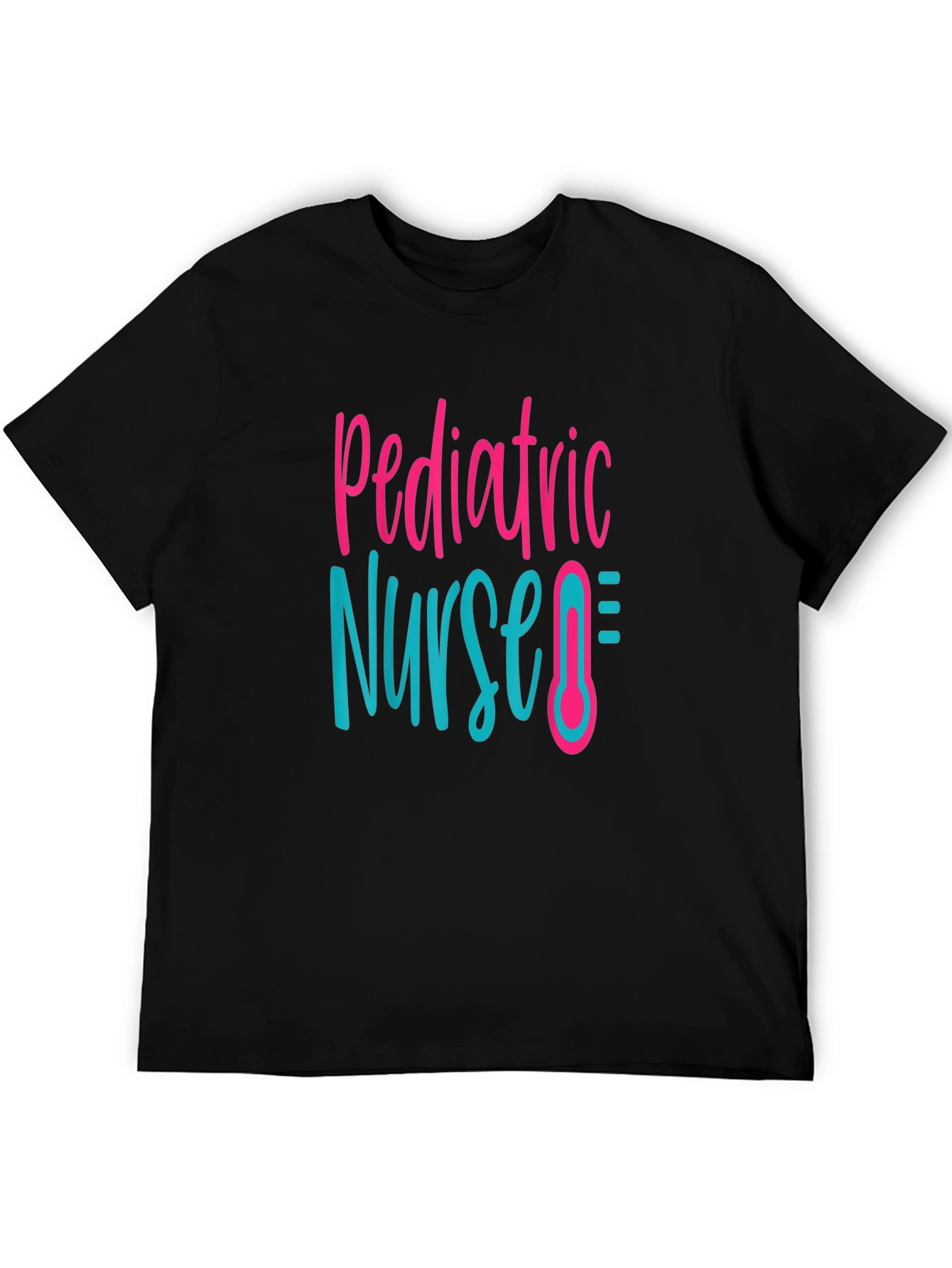 Pediatric Nurse Black T-Shirt