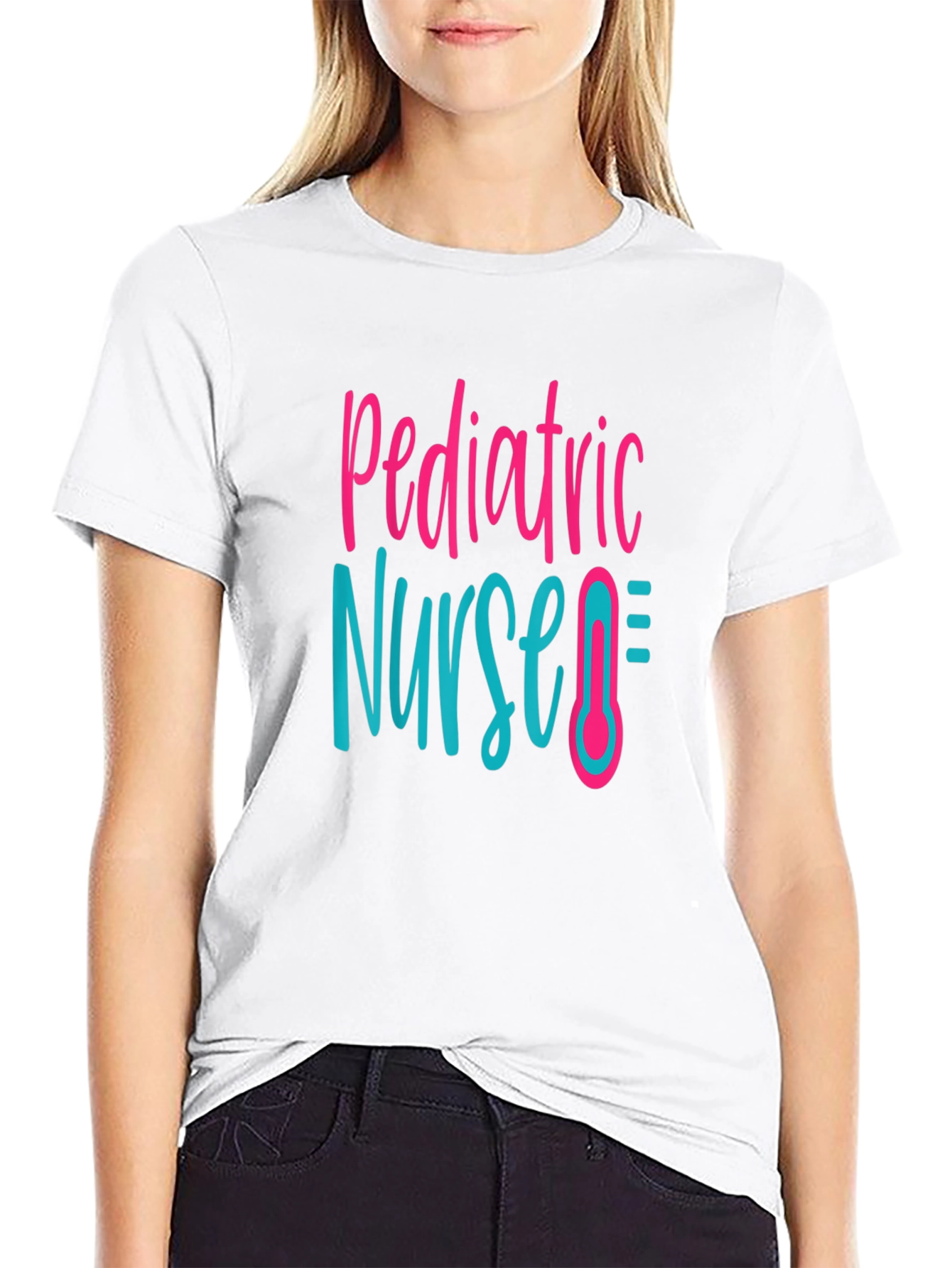 Pediatric Nurse Black T-Shirt