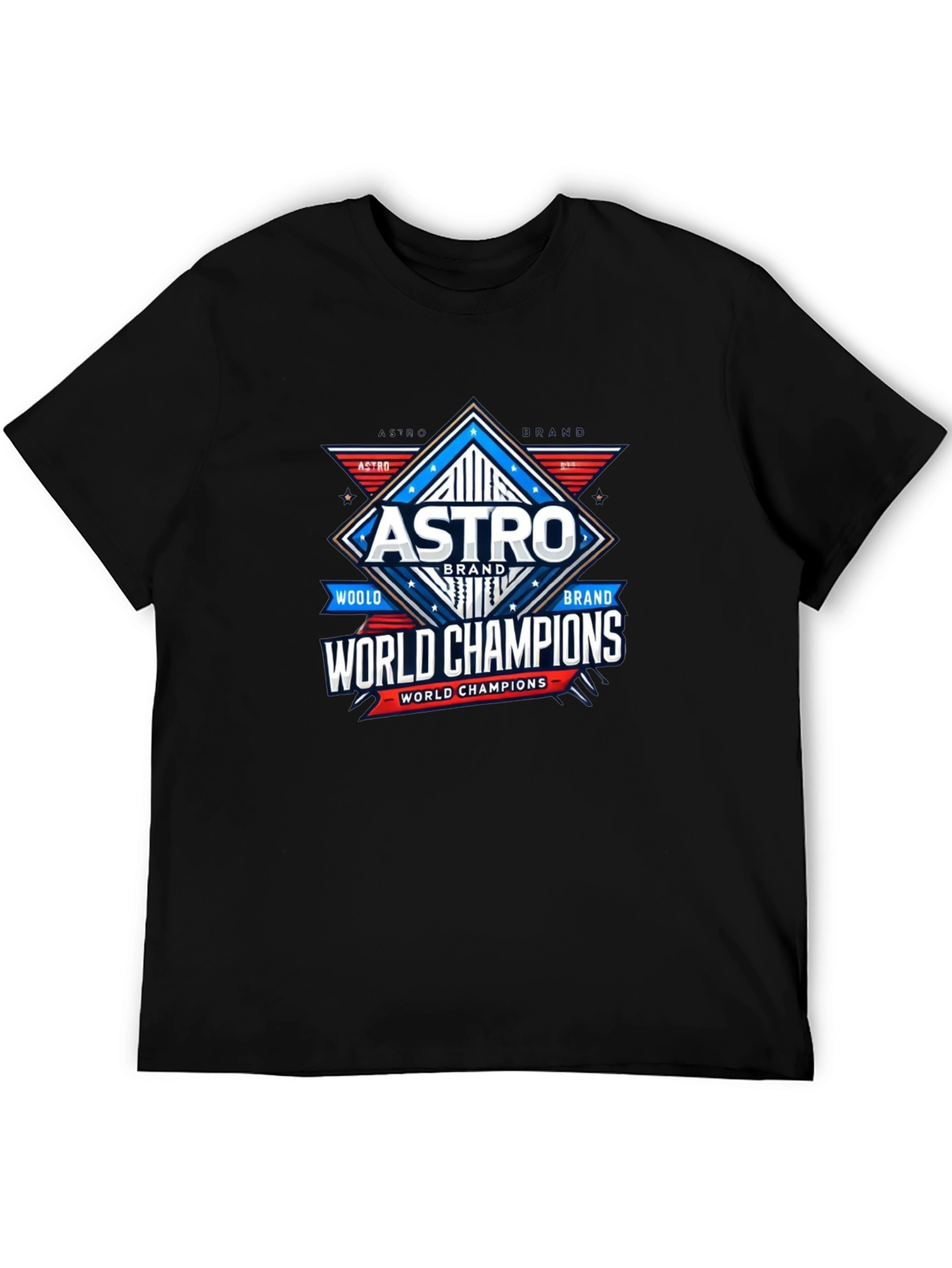 Astro World Champions T-Shirt - Black