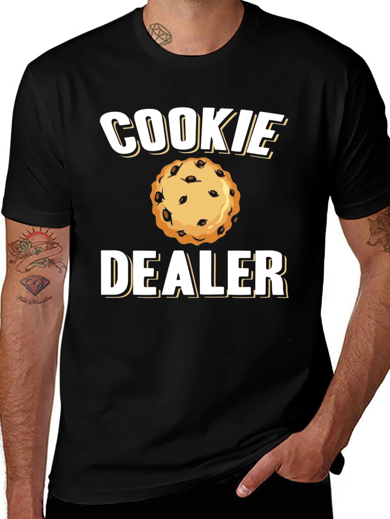 Cookie Dealer Funny Graphic T-Shirt