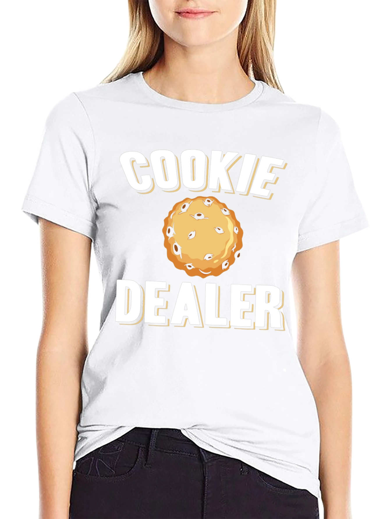 Cookie Dealer Funny Graphic T-Shirt
