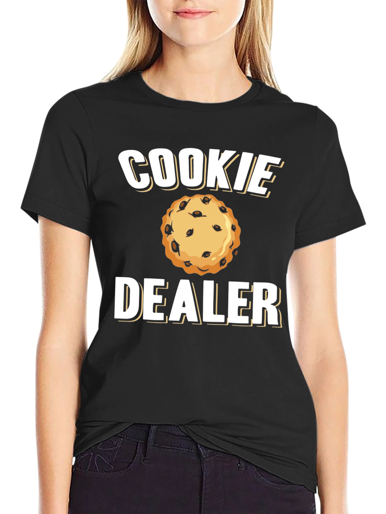 Cookie Dealer Funny Graphic T-Shirt
