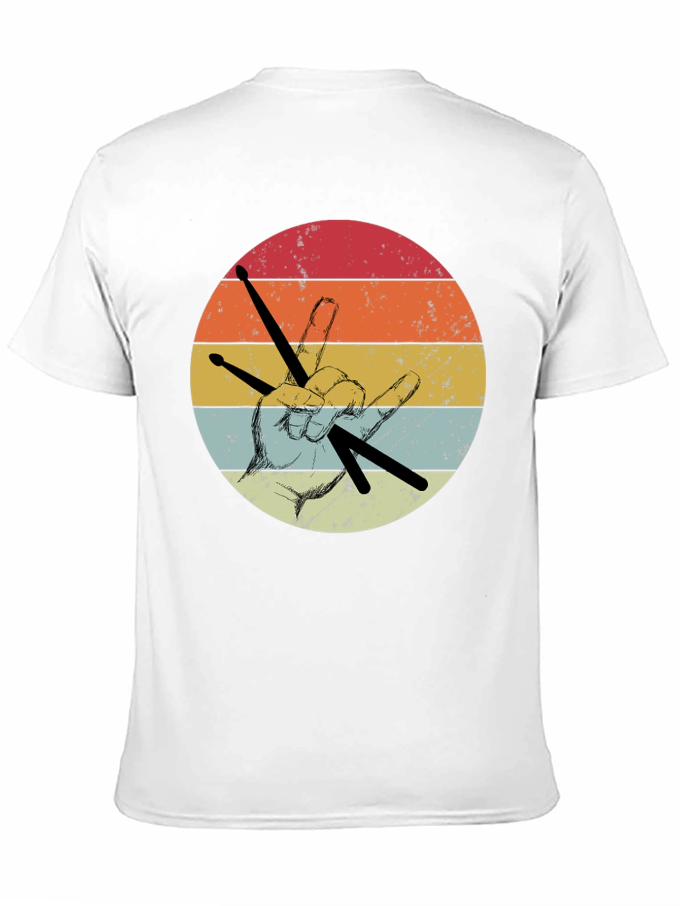 Retro Drummer T-Shirt