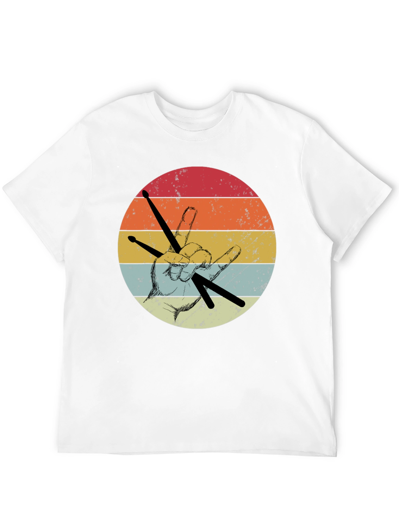 Retro Drummer T-Shirt