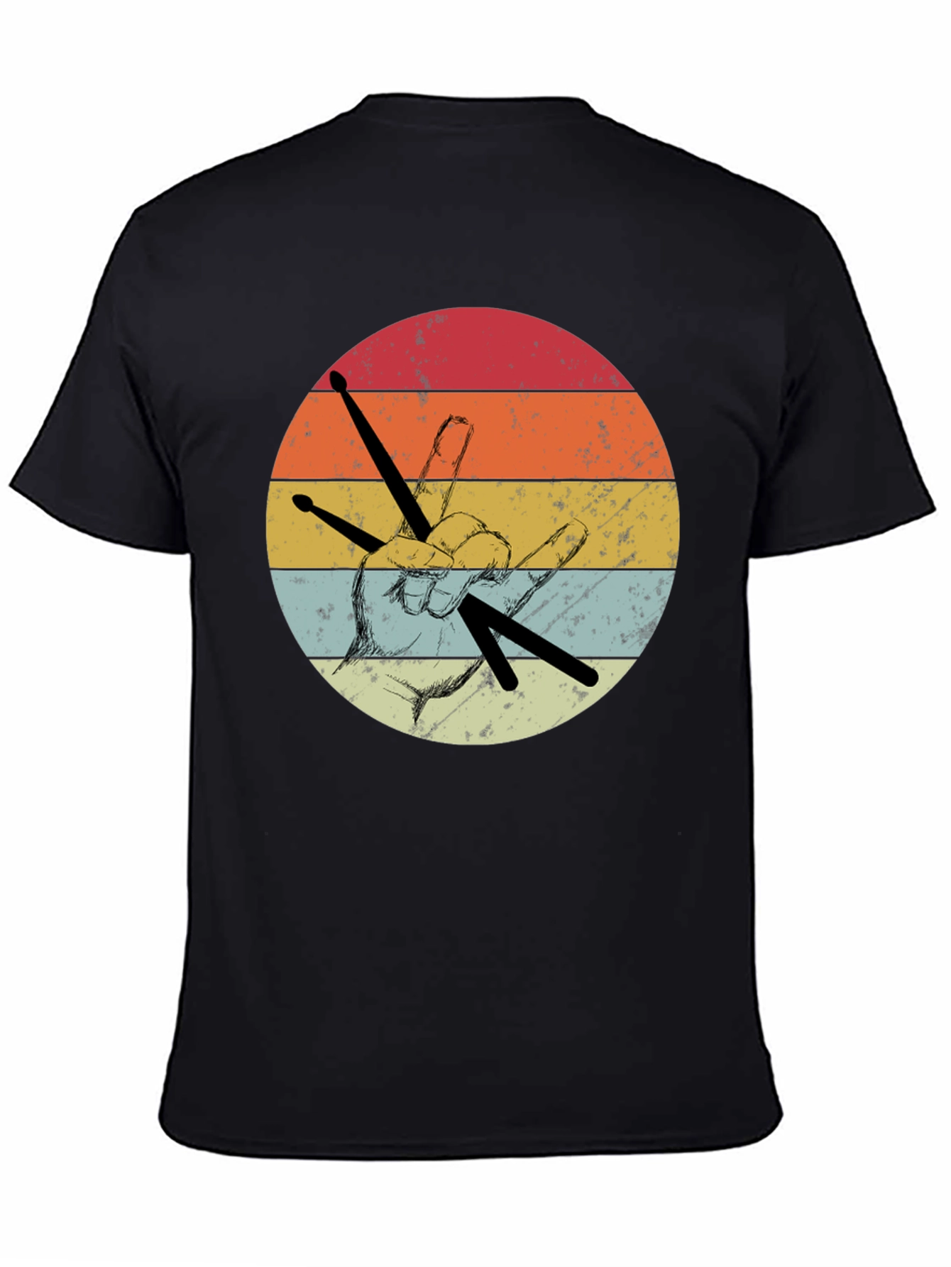 Retro Drummer T-Shirt