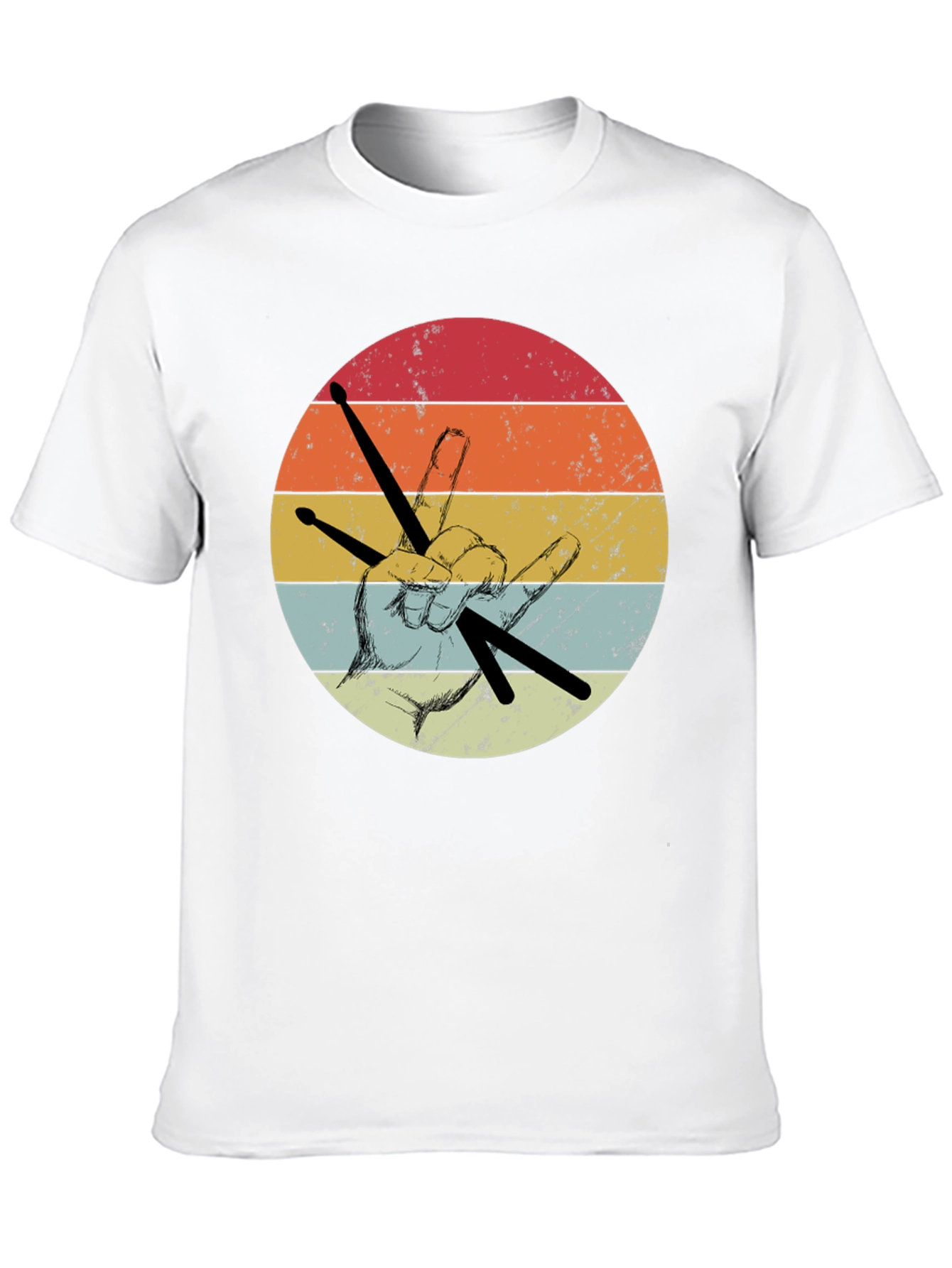 Retro Drummer T-Shirt