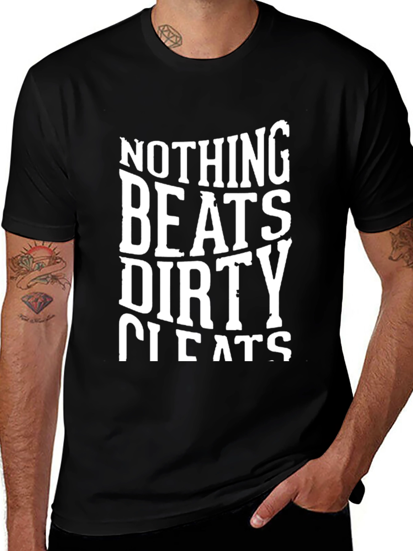 Nothing Beats Dirty Cleats Graphic T-Shirt