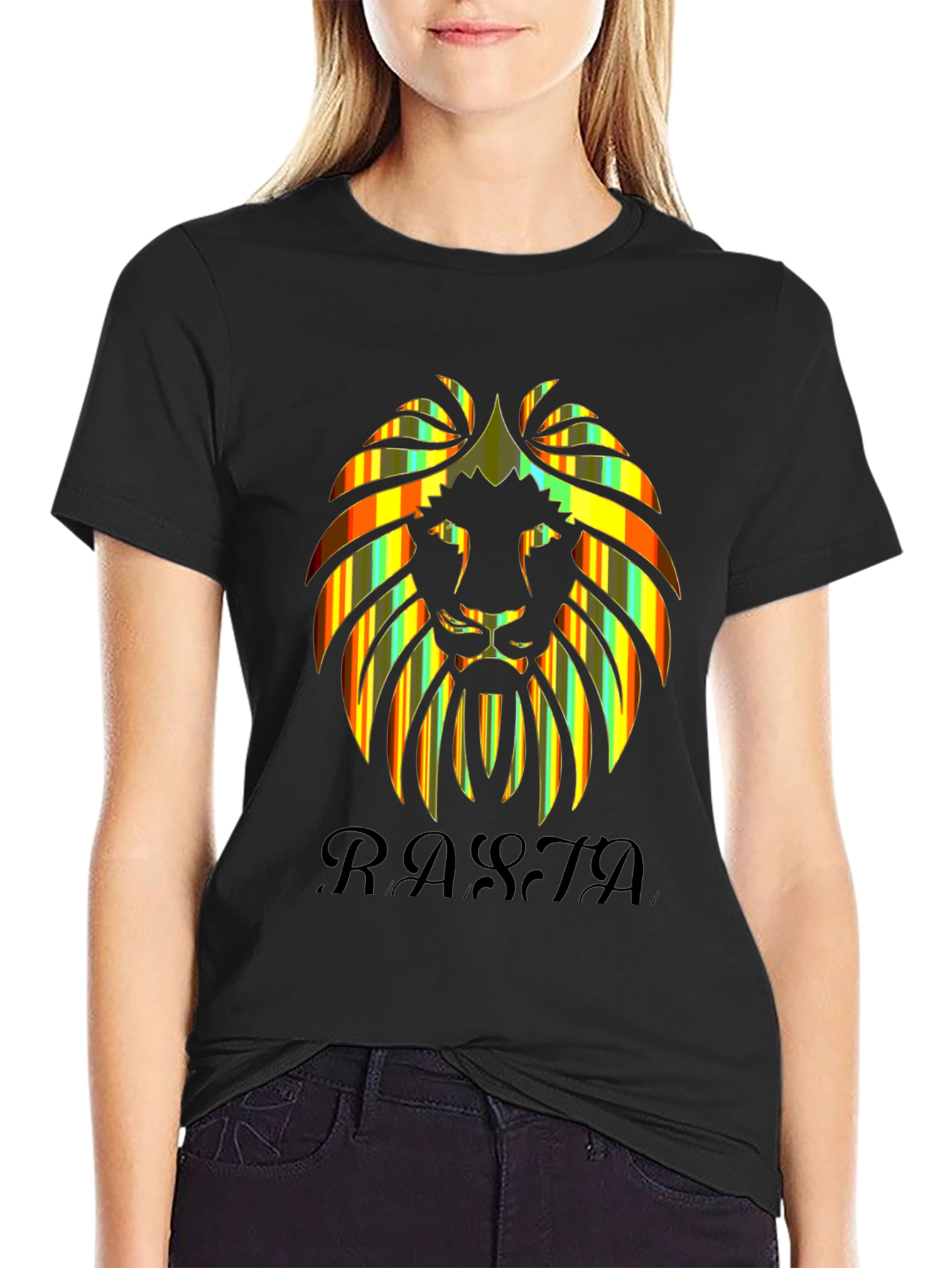 Rasta Lion Graphic Tee