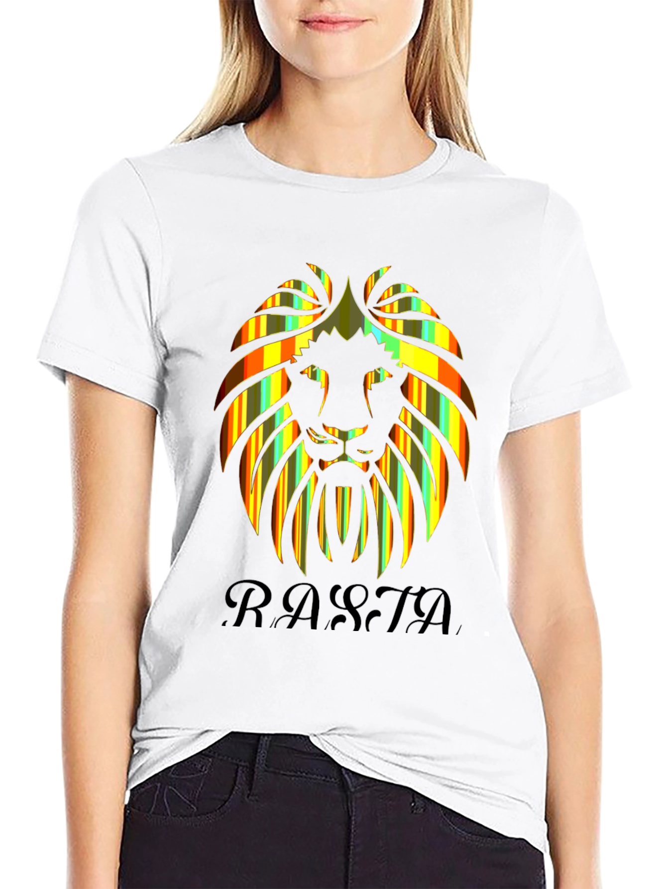 Rasta Lion Graphic Tee