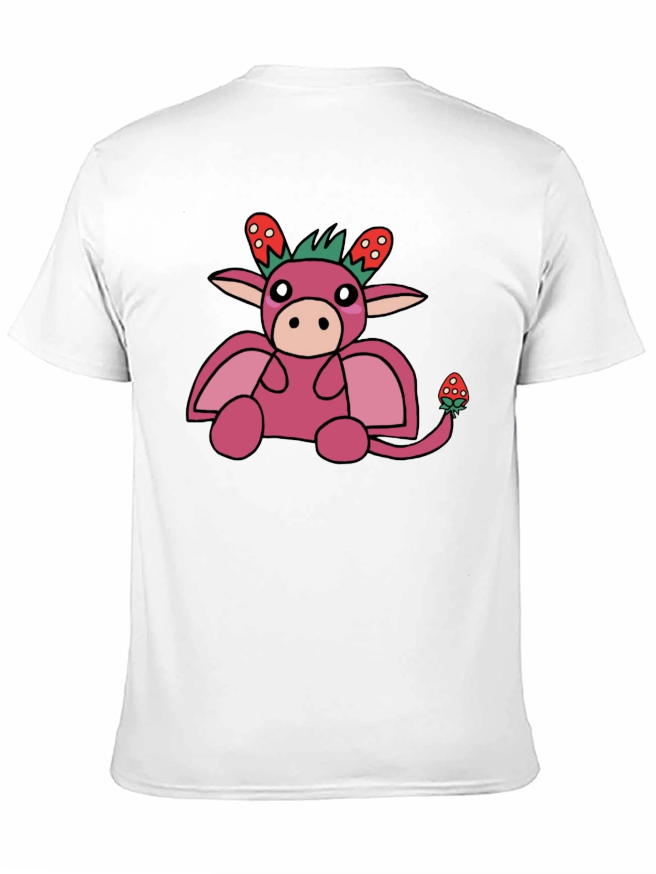 Strawberry Dragon Graphic T-Shirt