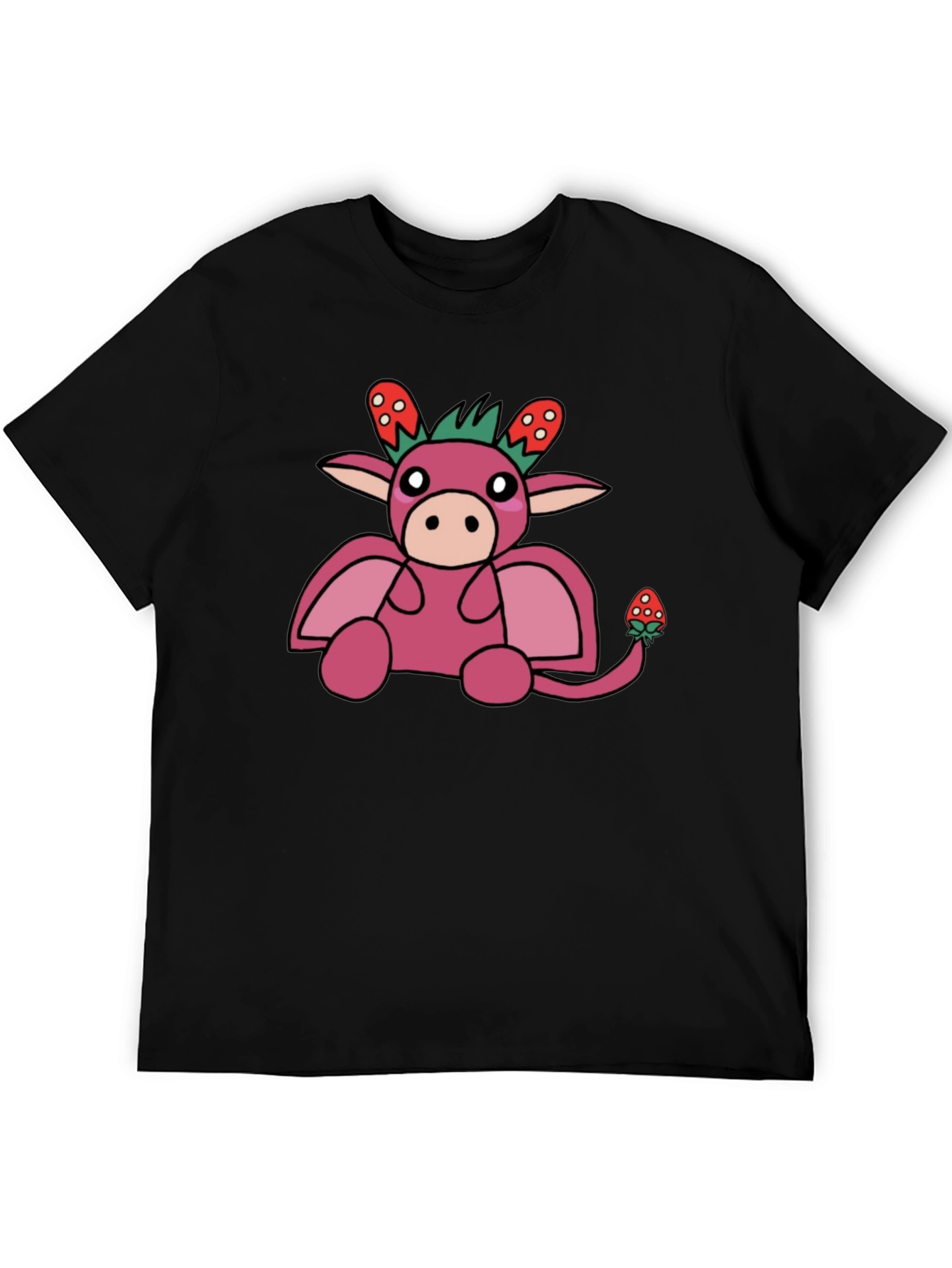 Strawberry Dragon Graphic T-Shirt