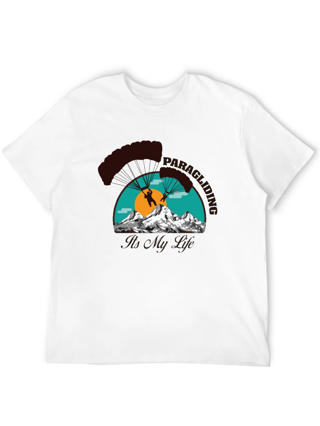 Paragliding Is My Life Graphic Tee