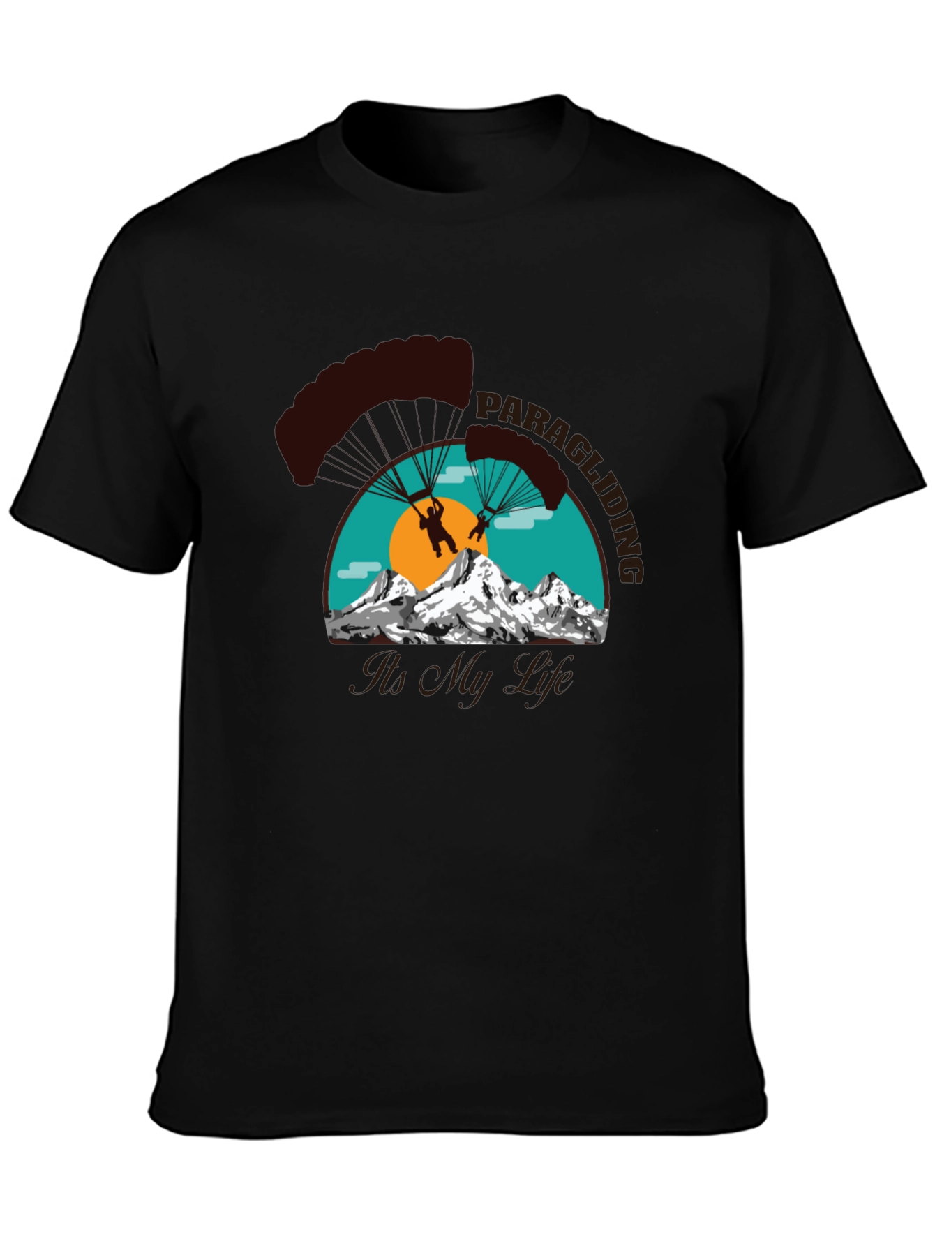 Paragliding Is My Life Graphic Tee