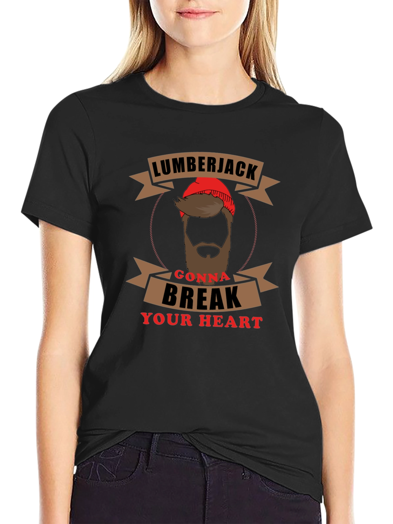 Lumberjack Heartbreak Graphic Tee