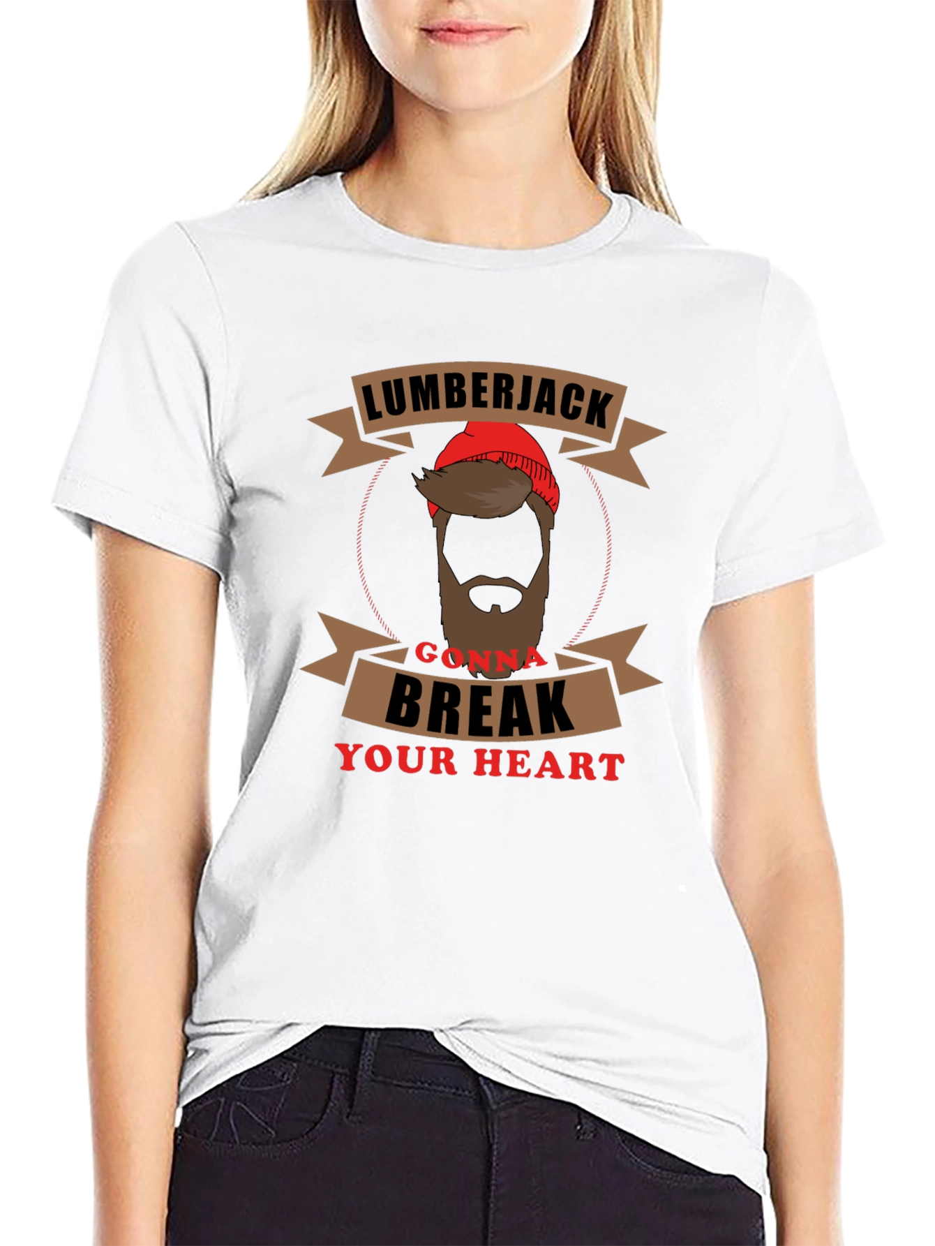 Lumberjack Heartbreak Graphic Tee