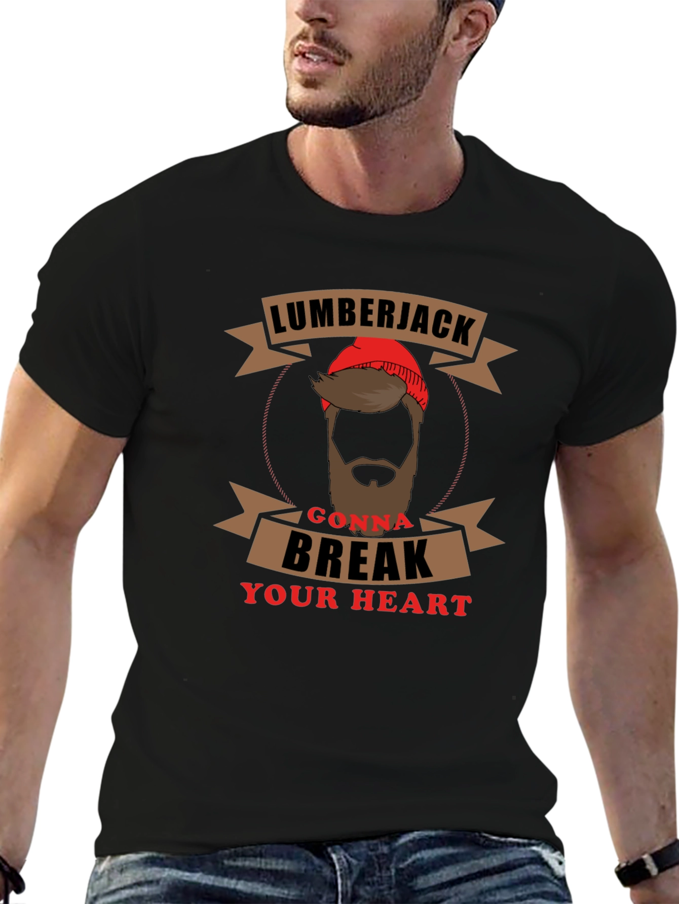 Lumberjack Heartbreak Graphic Tee