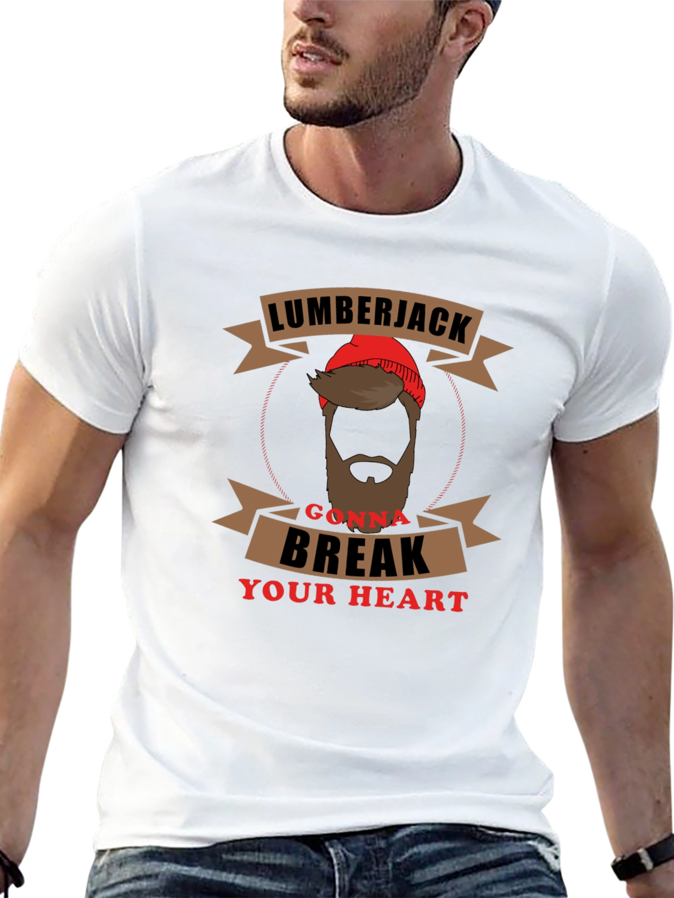 Lumberjack Heartbreak Graphic Tee