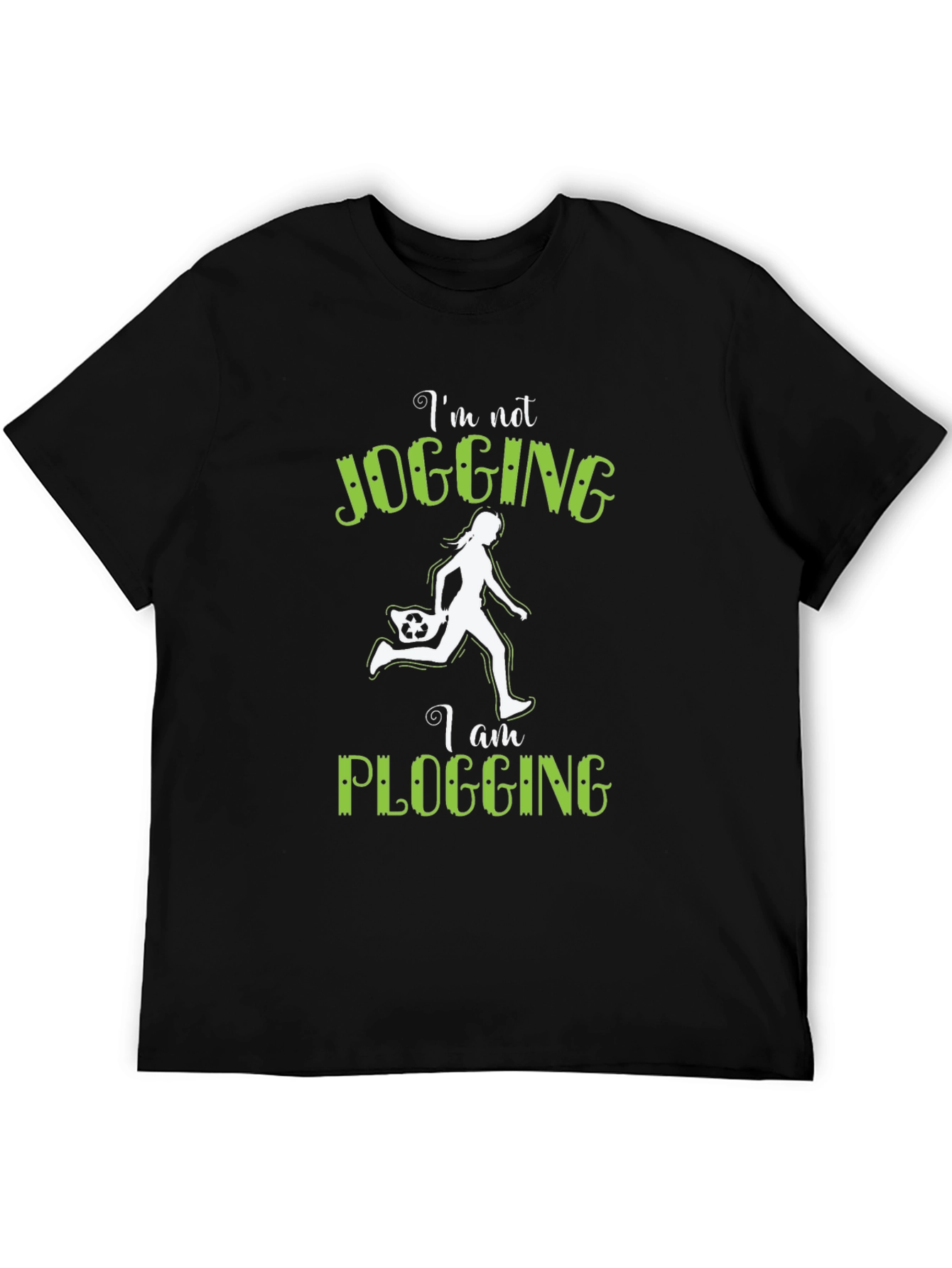 Plogging T-Shirt - Eco-Friendly Running Top