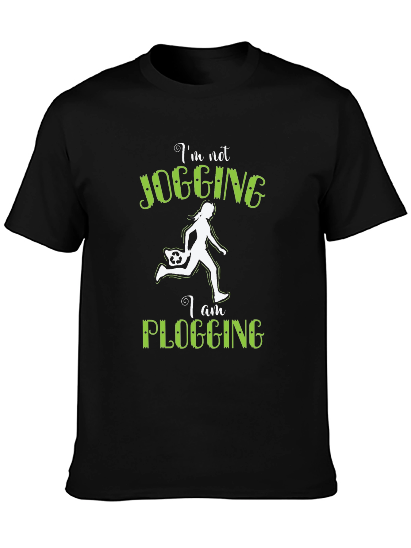 Plogging T-Shirt - Eco-Friendly Running Top