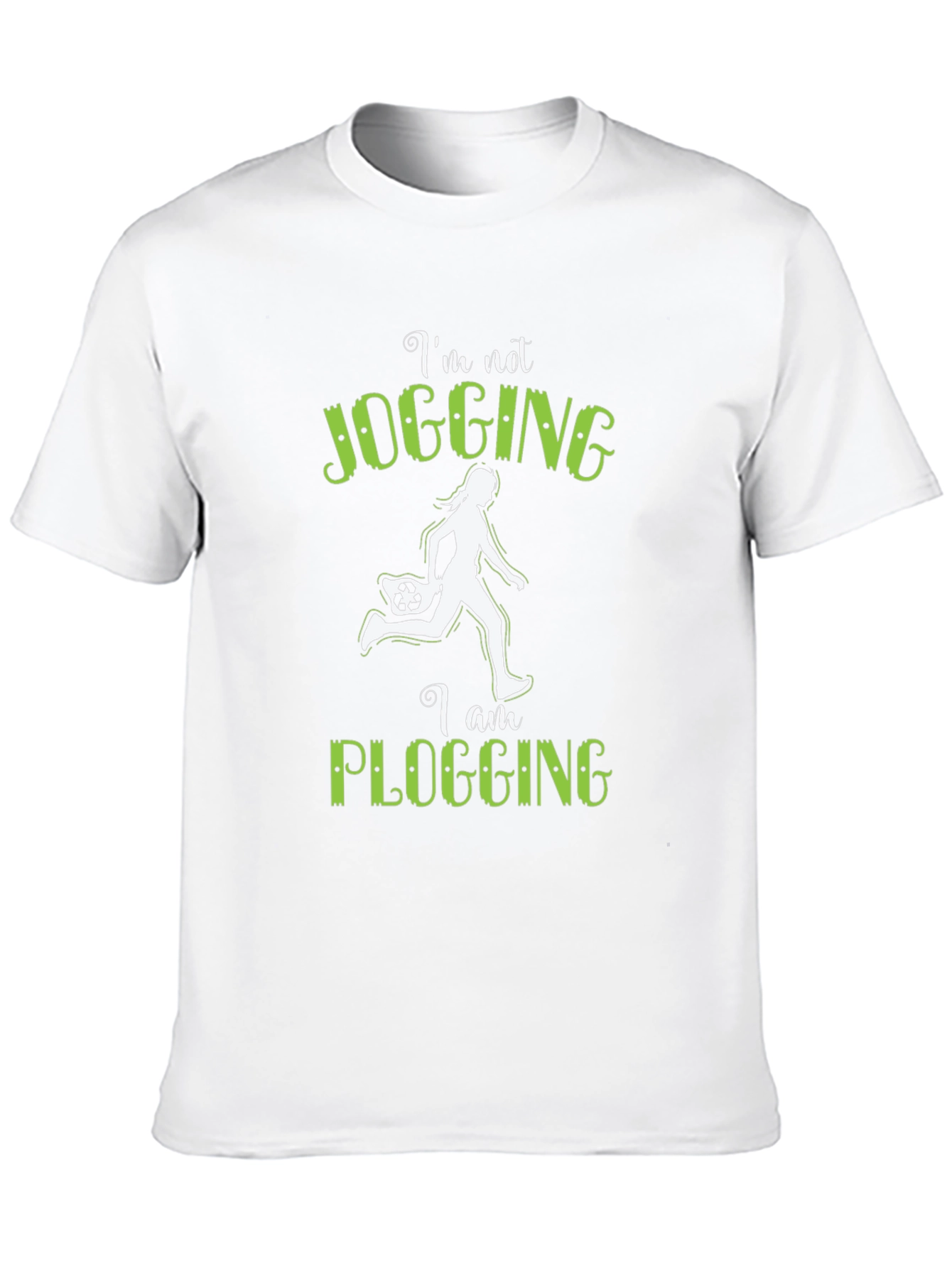 Plogging T-Shirt - Eco-Friendly Running Top