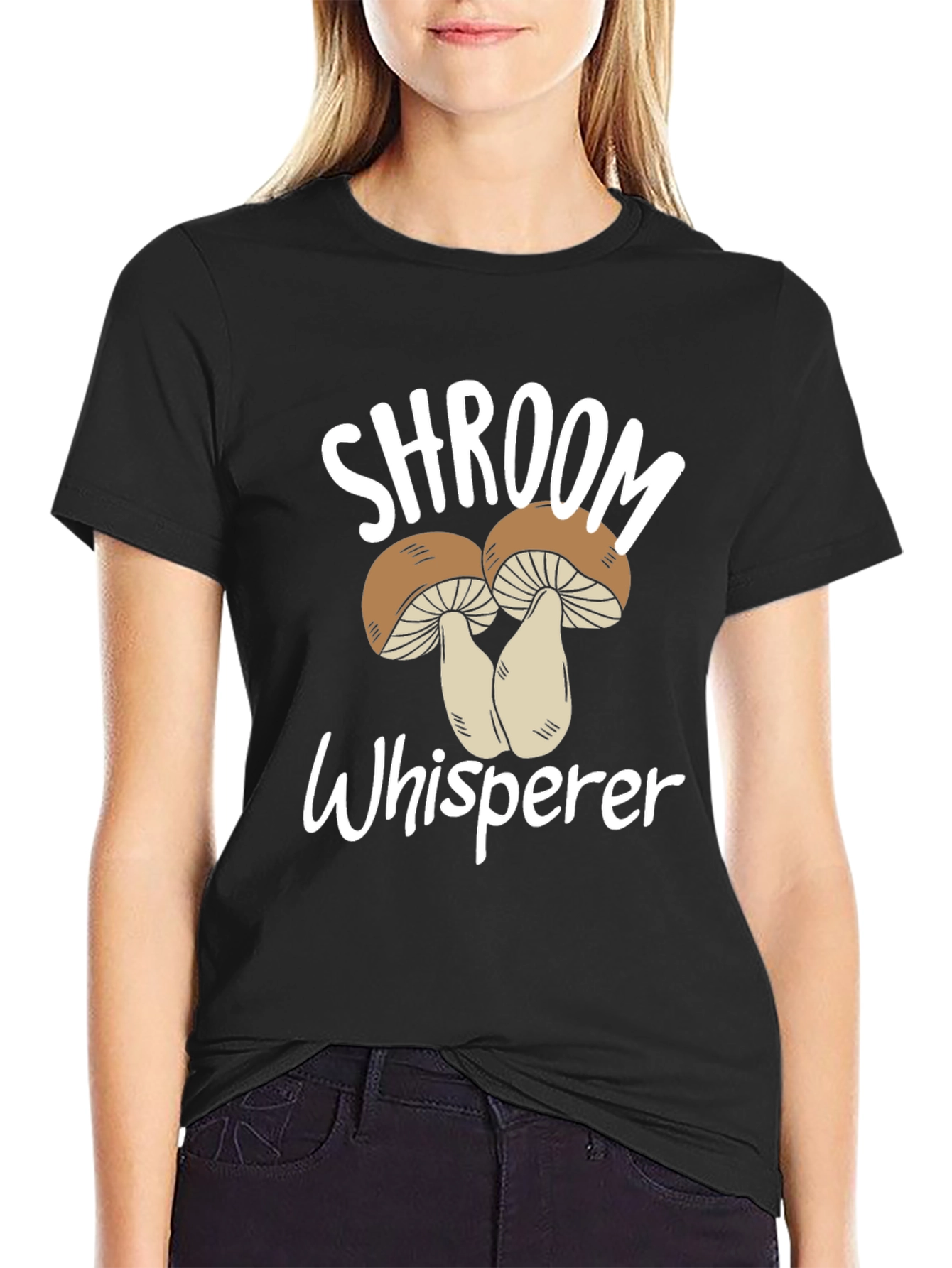 Shroom Whisperer T-Shirt Mushroom Graphic Tee