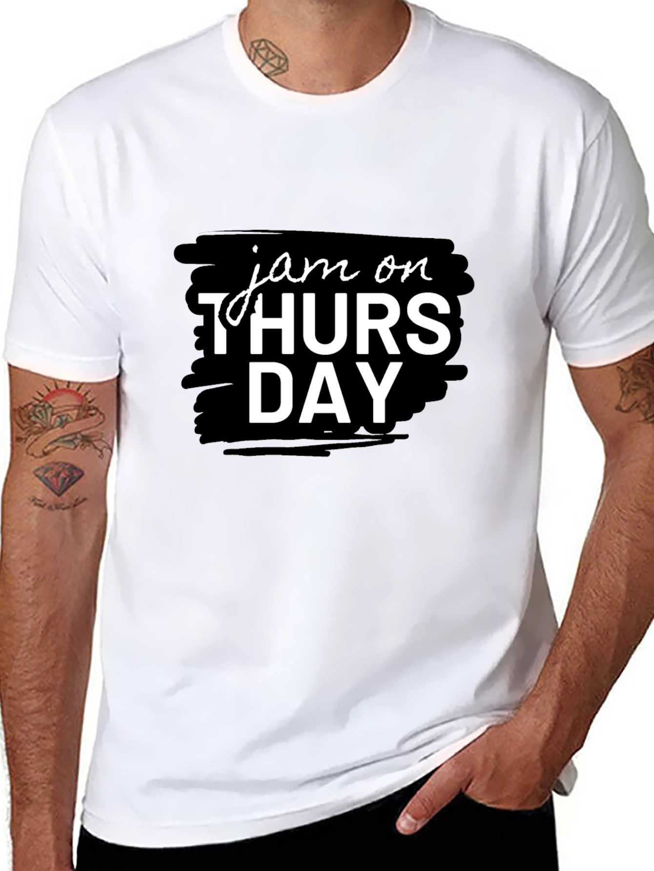Jam On Thursday Black T-Shirt