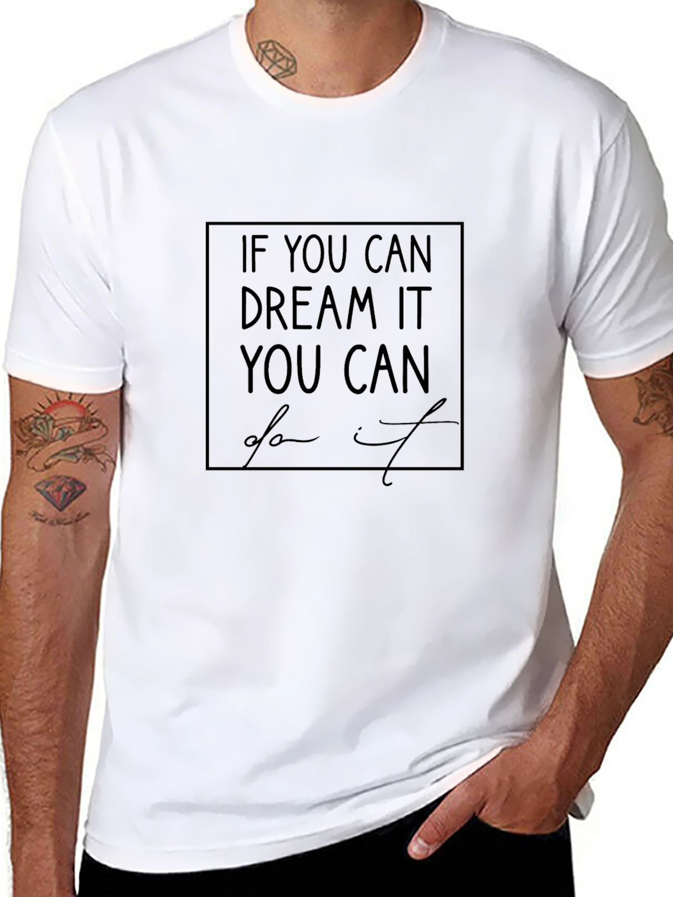 Dream It Do It Black T-Shirt