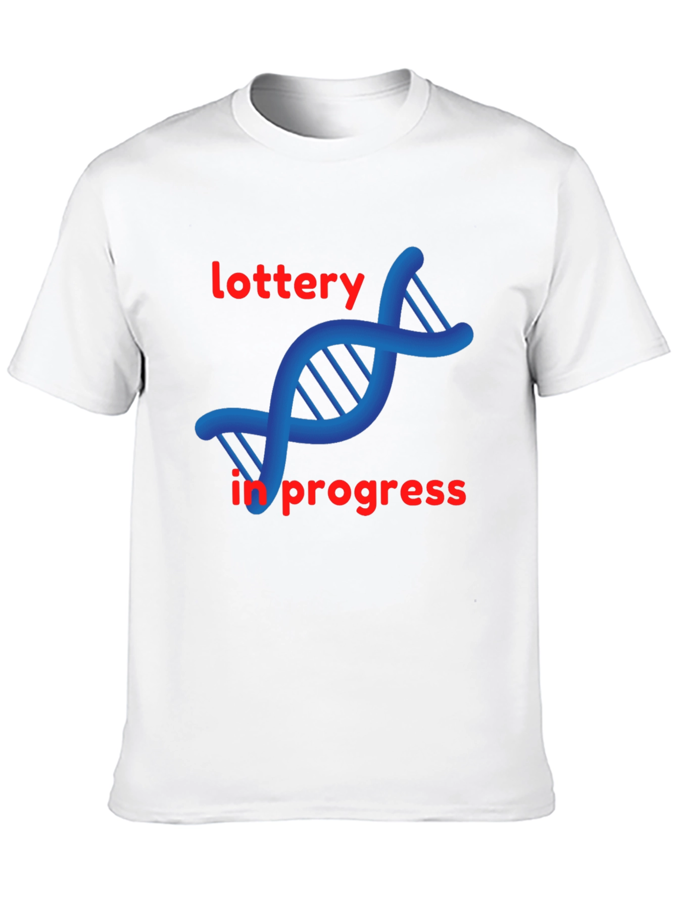 DNA Lottery in Progress Black T-Shirt