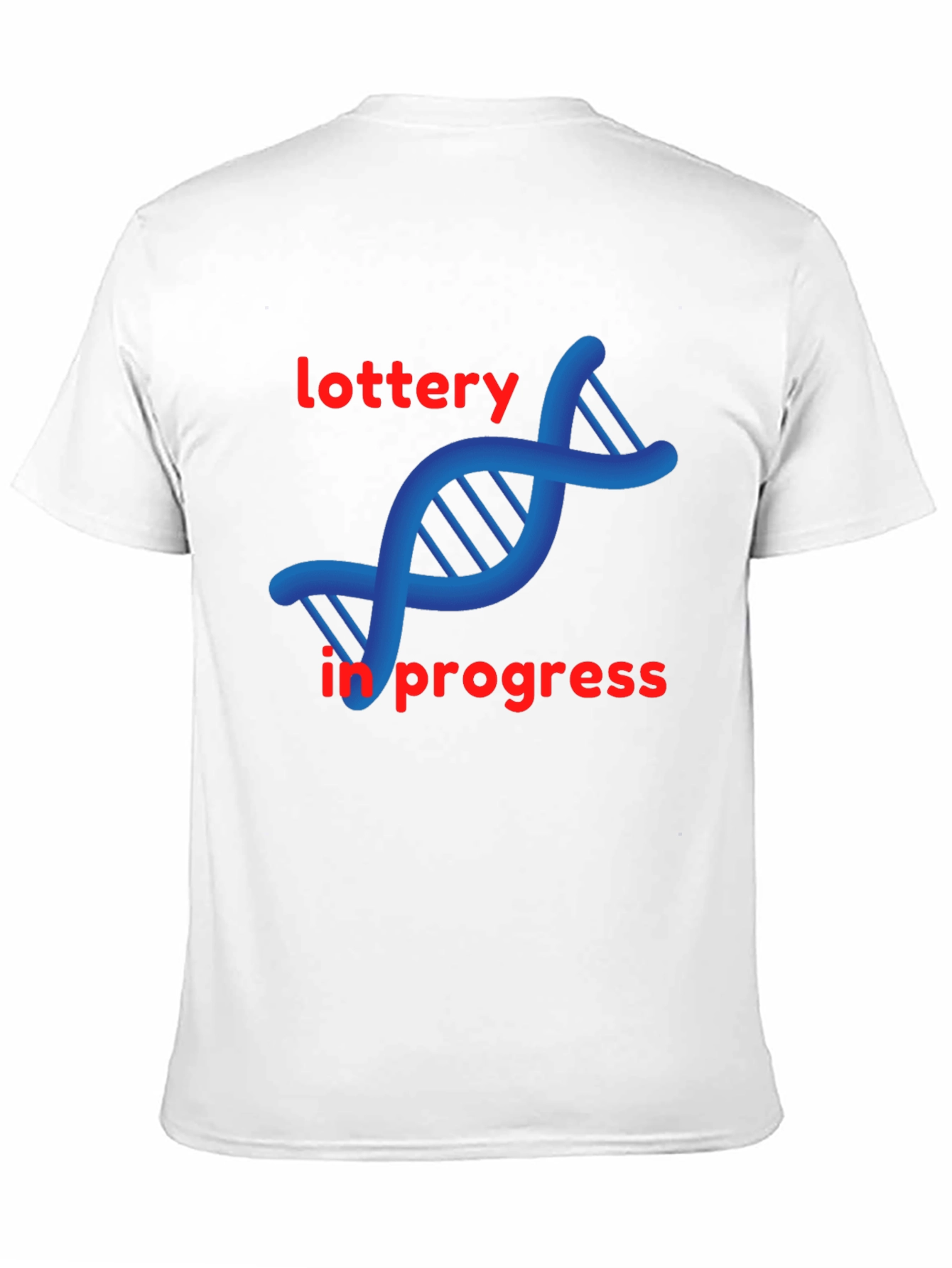 DNA Lottery in Progress Black T-Shirt