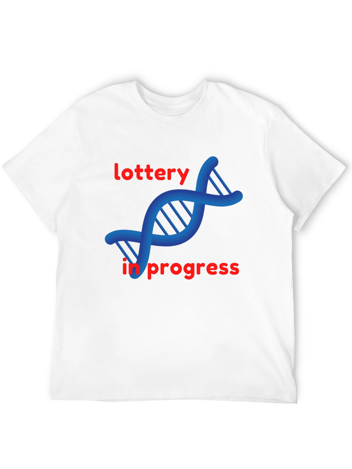 DNA Lottery in Progress Black T-Shirt