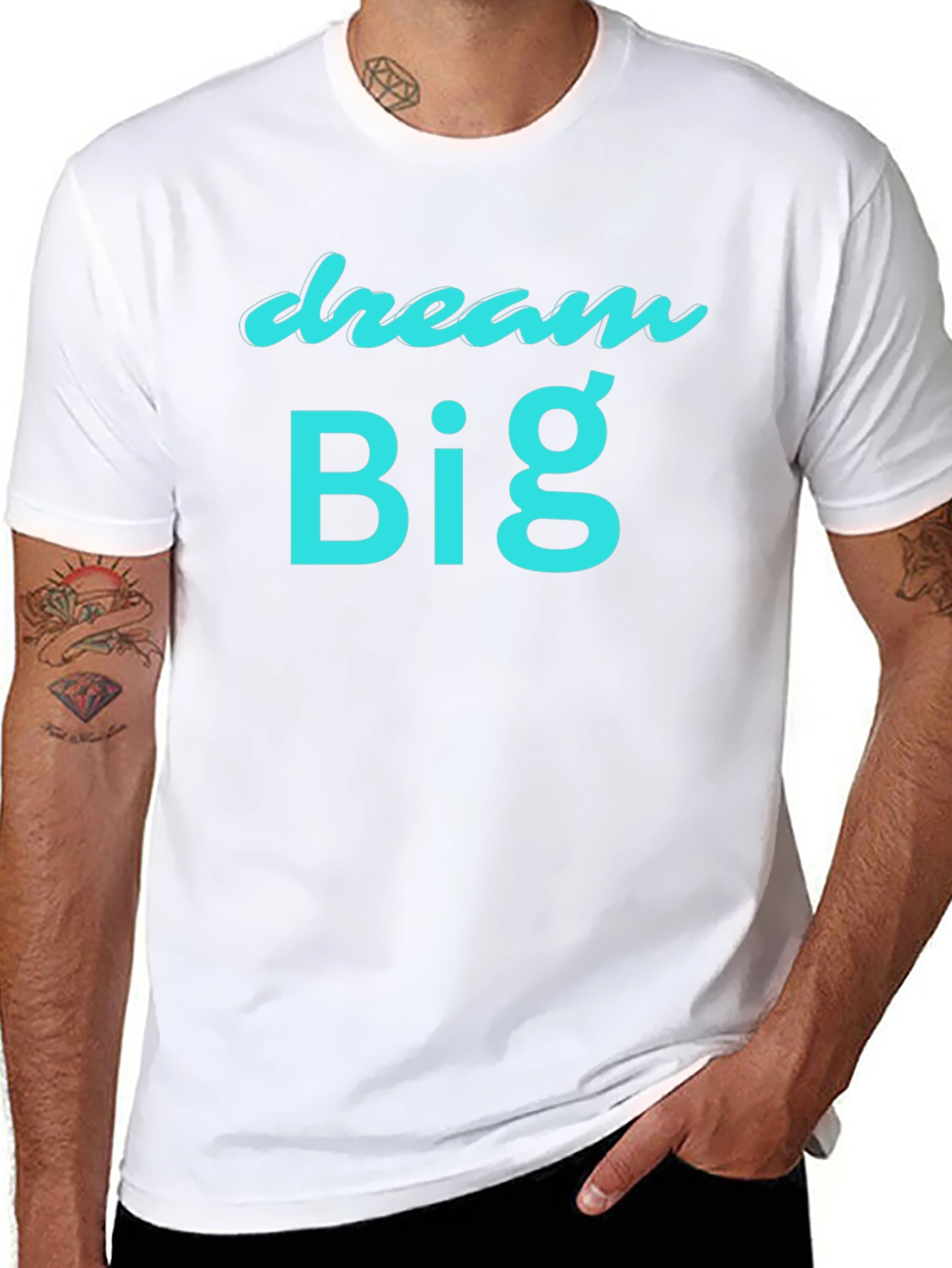 Dream Big Black T-Shirt