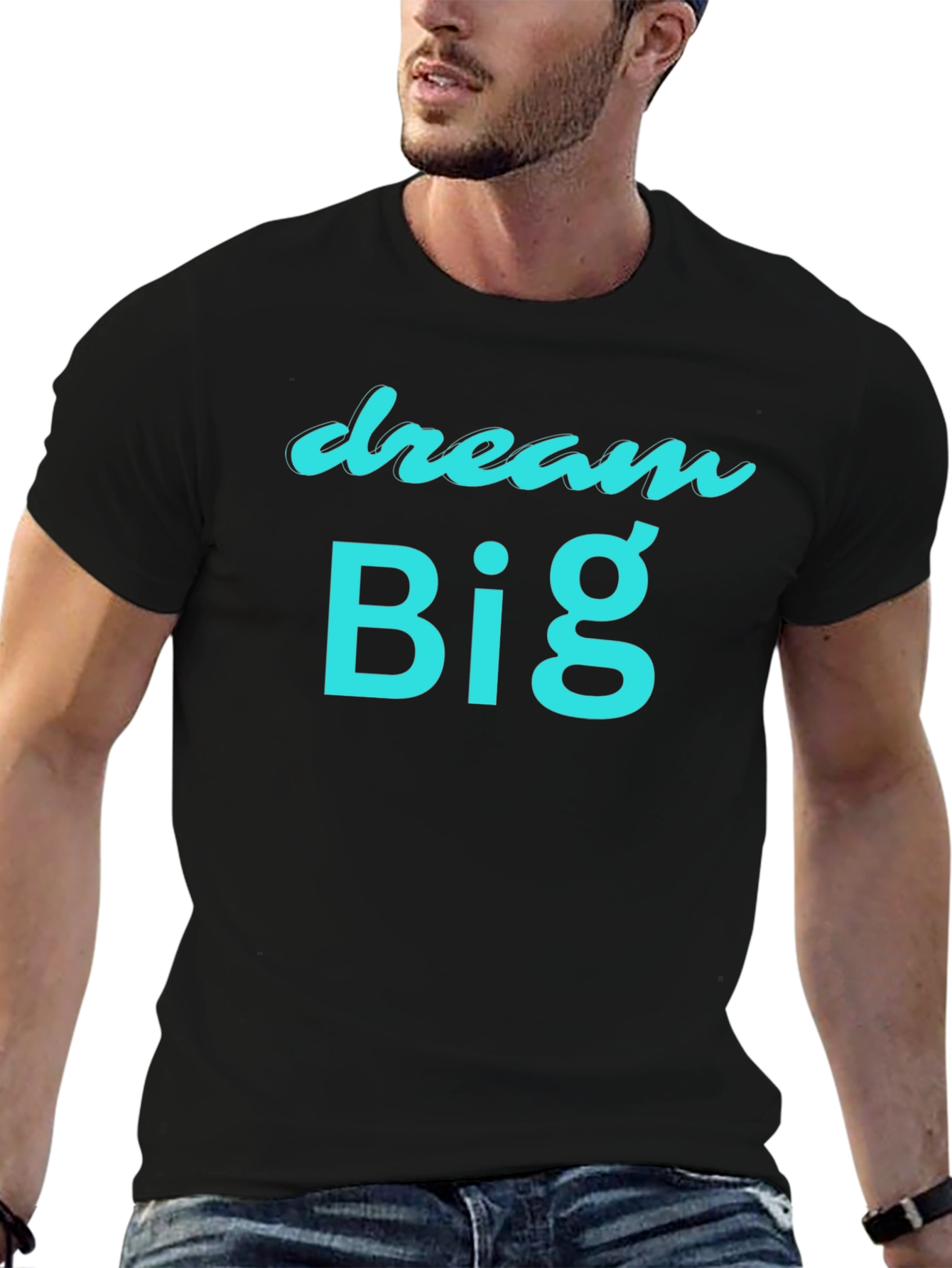 Dream Big Black T-Shirt