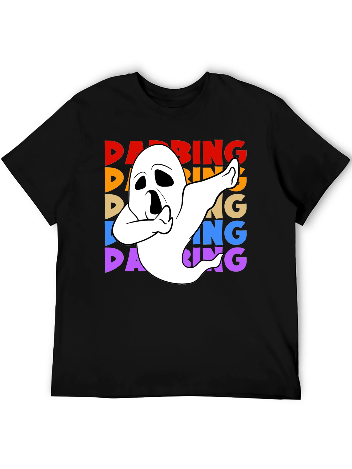 Dabbing Ghost Halloween T-Shirt