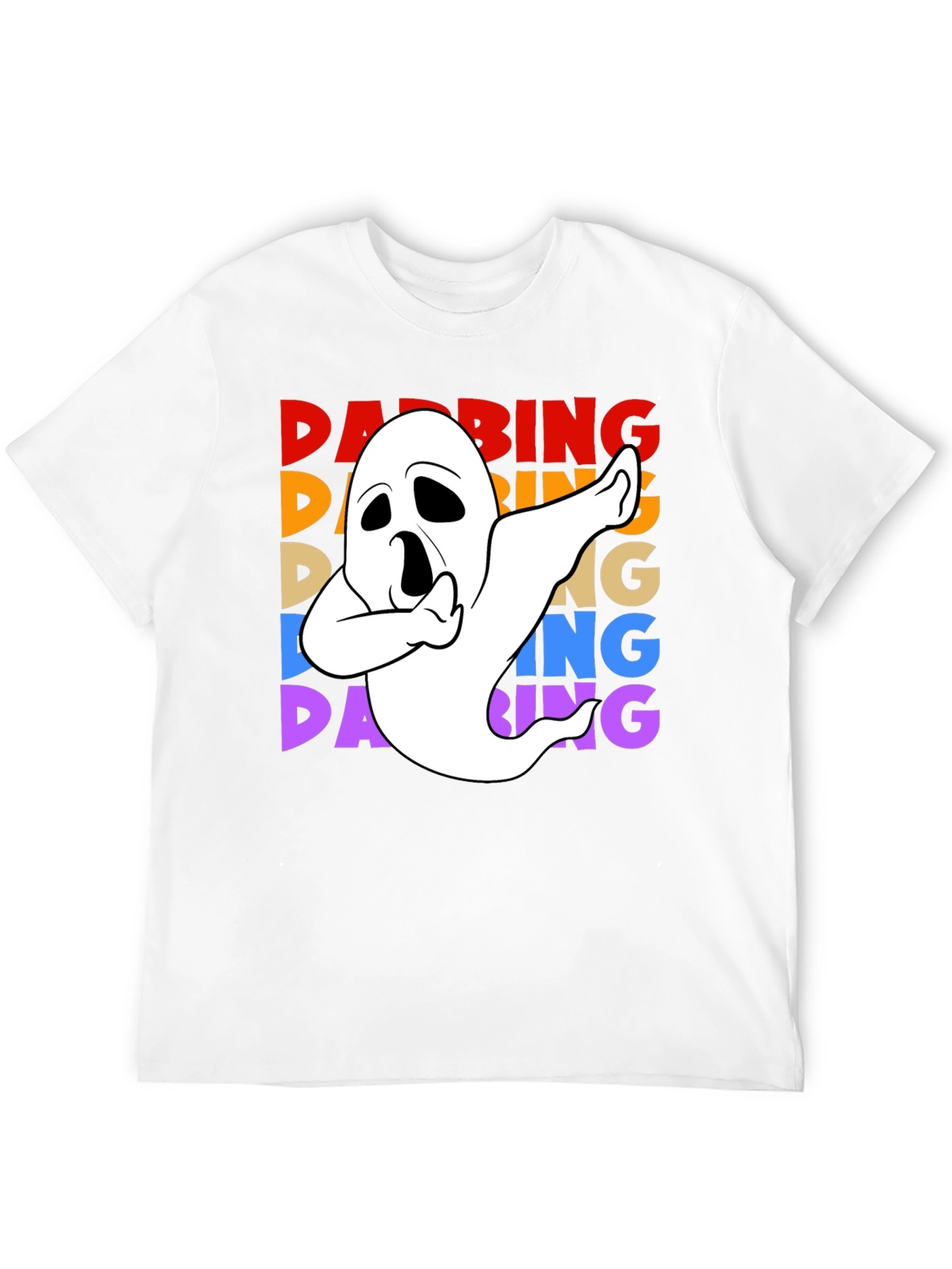 Dabbing Ghost Halloween T-Shirt