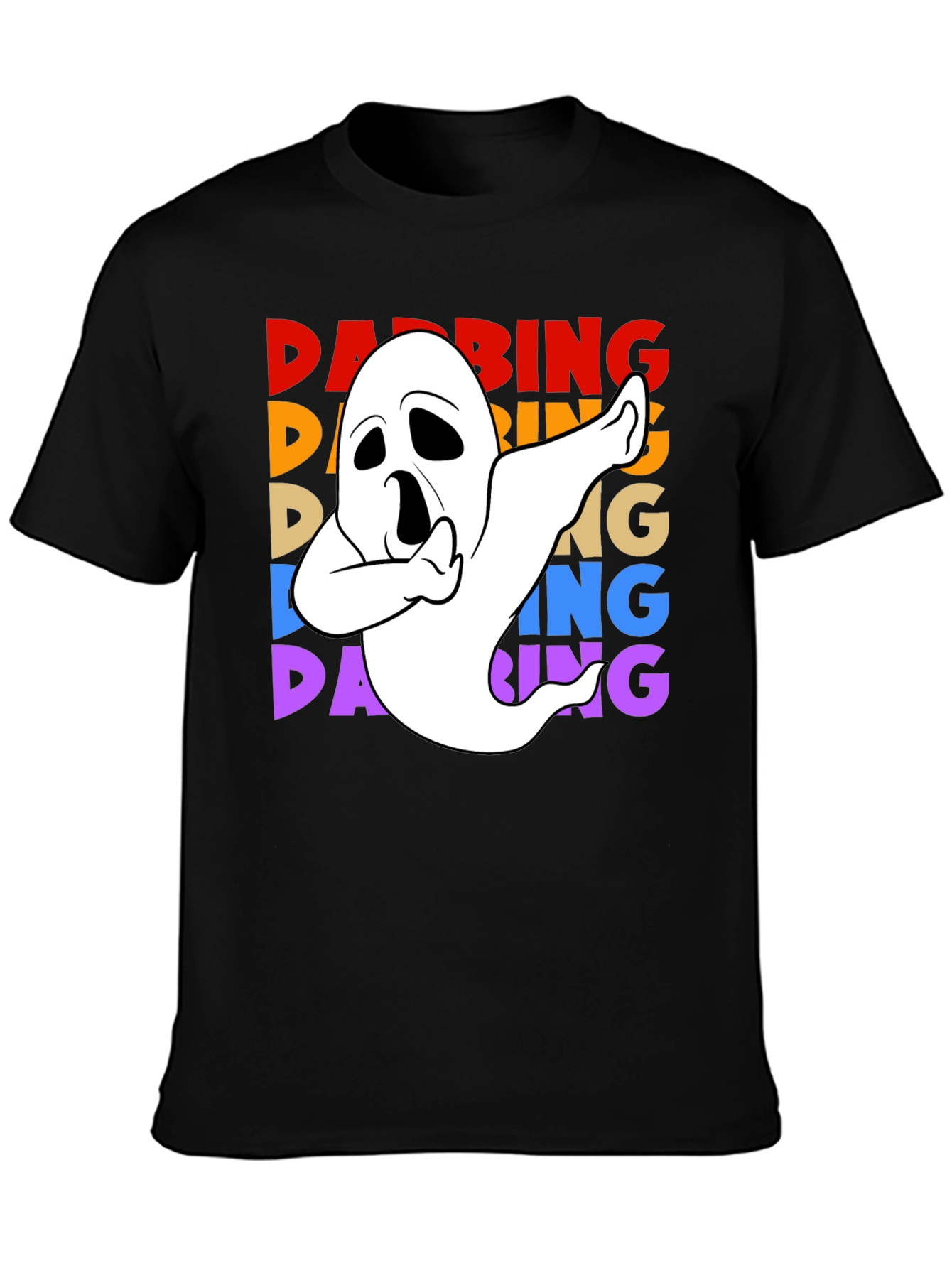 Dabbing Ghost Halloween T-Shirt