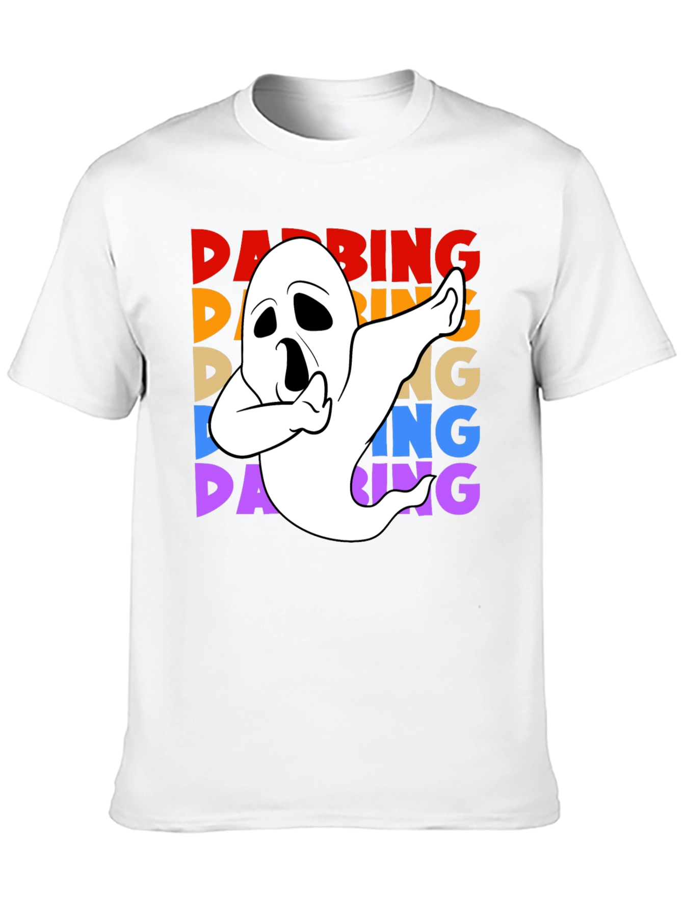 Dabbing Ghost Halloween T-Shirt